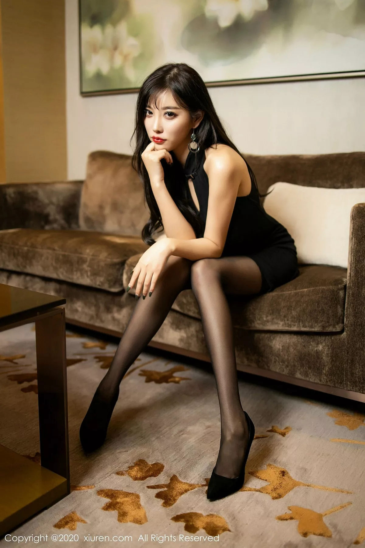 秀人集.com_[XiuRen秀人网]No.1911_女神杨晨晨sugar私房魅惑黑丝内衣秀浑圆翘臀极致诱惑写真53P