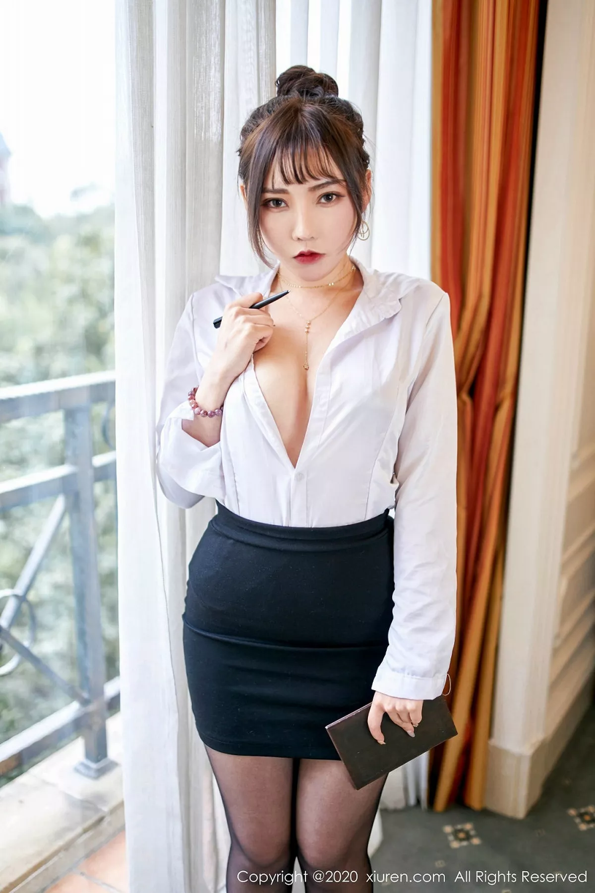 秀人集.com_[XiuRen秀人网]No.1928_嫩模柴婉艺Averie私房性感透视装秀豪乳遮点撩人诱惑写真42P