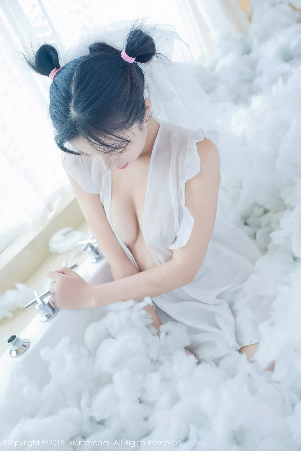 秀人集.com_[XiuRen秀人网]No.1313_豪乳嫩模仓井优香私房白色蕾丝薄纱露傲人豪乳撩人诱惑写真45P