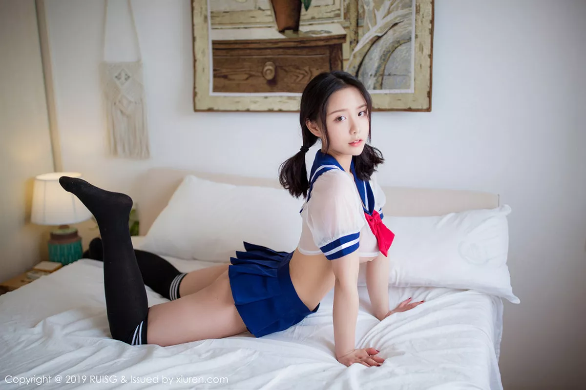 秀人集.com_[RUISG瑞丝馆]Vol.064_嫩模木木夕Mmx私房缕空情趣薄纱透视秀豪乳喷血诱惑写真42P