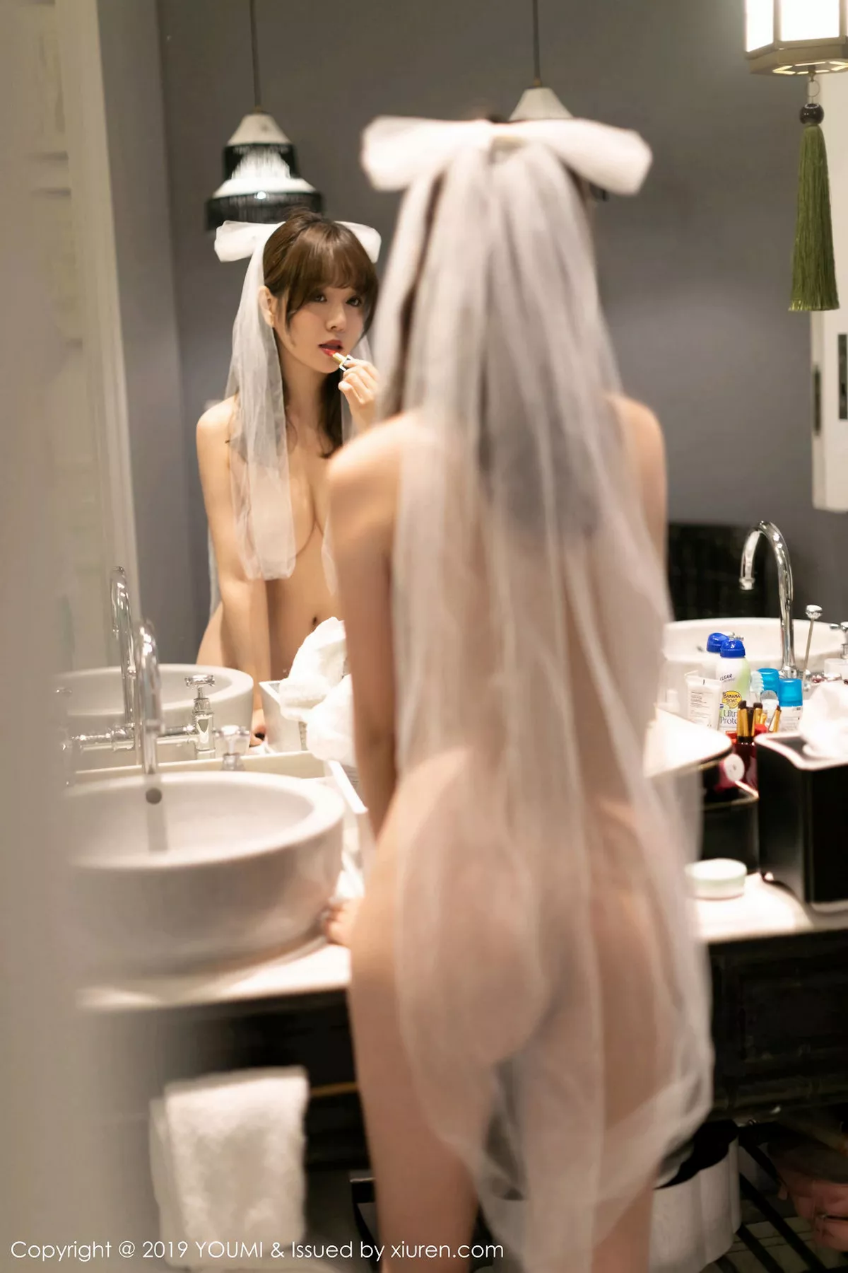 秀人集.com_[YouMi尤蜜荟]Vol.333_女神王雨纯私房红色缕空内衣+透视薄纱秀惹火身材诱惑写真63P