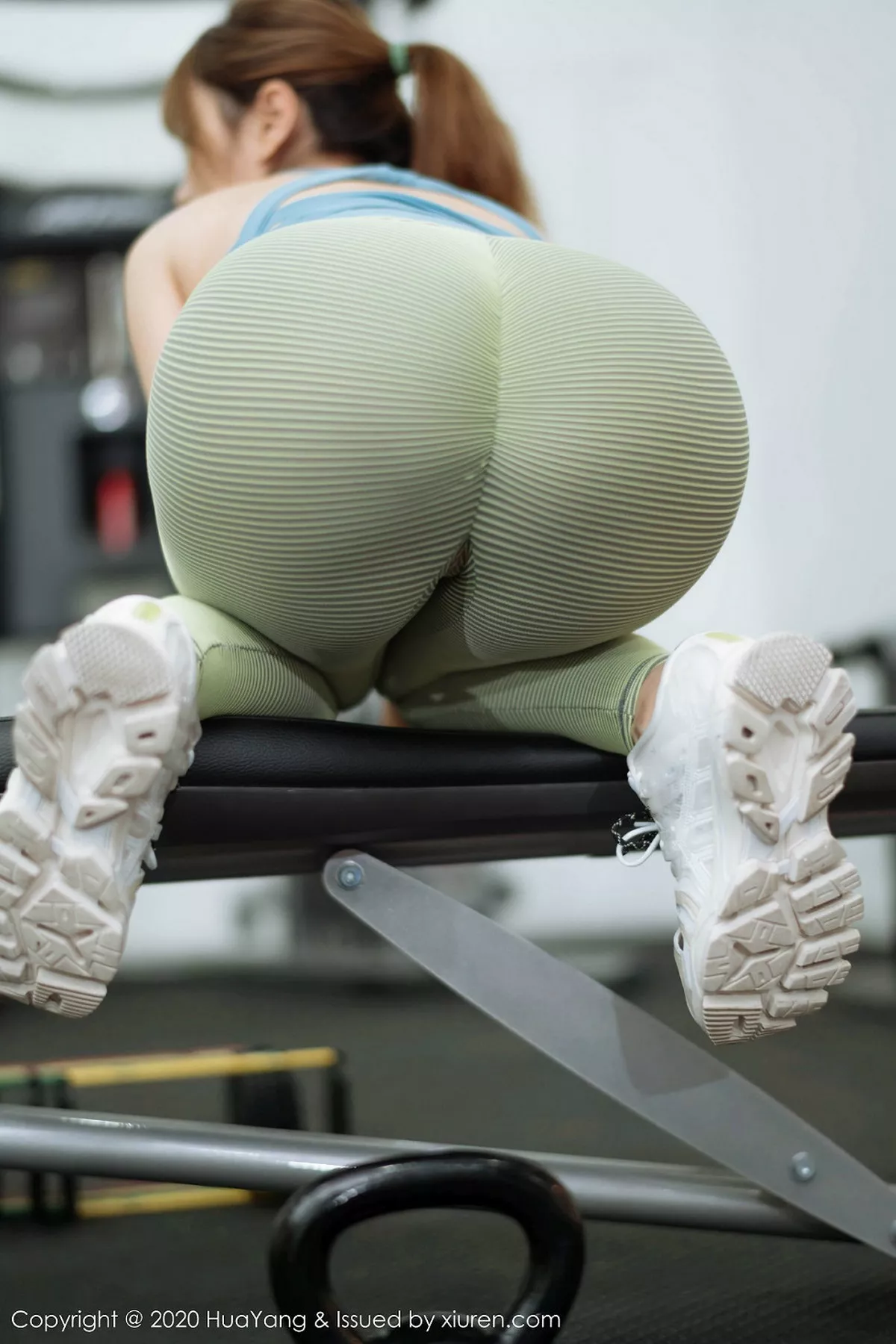 秀人集.com_[HuaYang花漾]Vol.218_女神王雨纯普吉岛旅拍健身房内紧身运动服秀翘臀诱惑写真62P