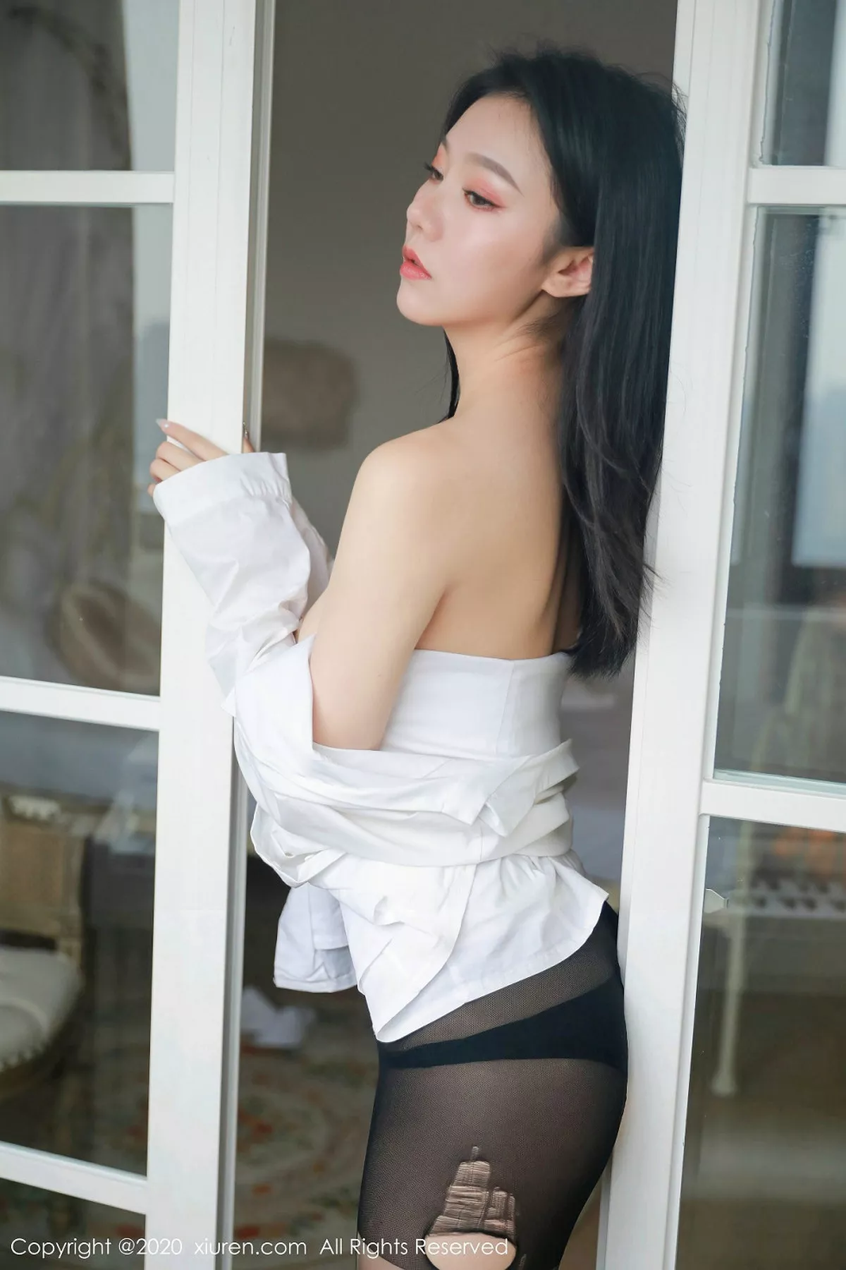 秀人集.com_[XiuRen秀人网]No.1957_嫩模Anran私房真空白衬衣半脱露豪乳遮点极致诱惑写真62P