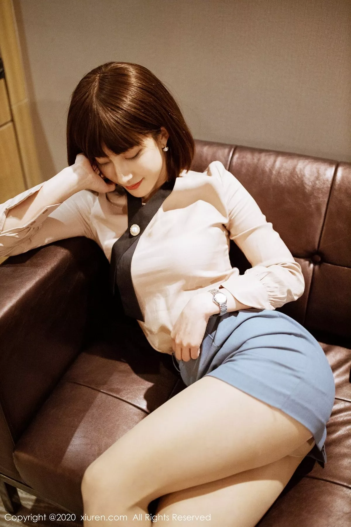 秀人集.com_[XiuRen秀人网]No.2130_嫩模林文文yooki蓝色秘书OL主题半脱露性感内衣诱惑写真68P