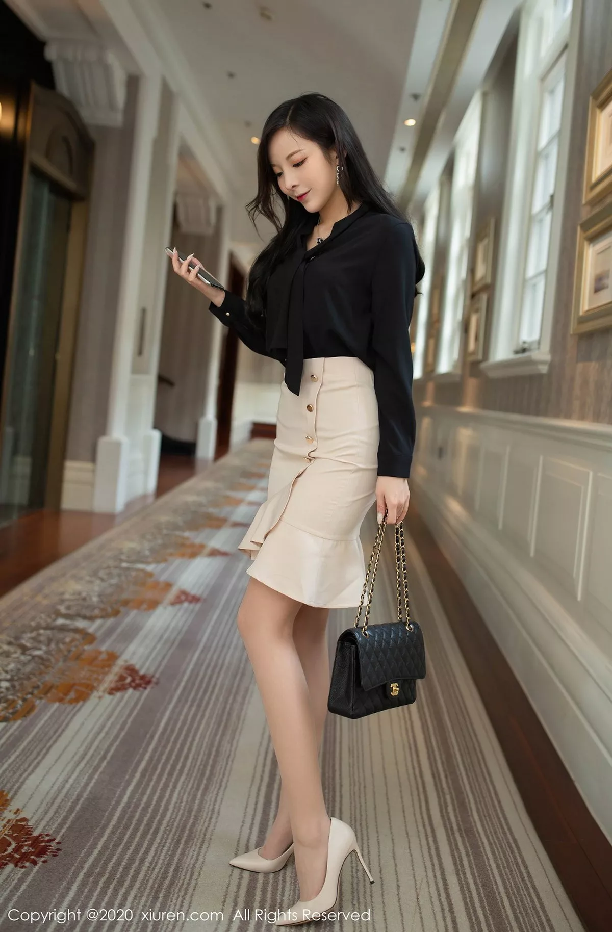 秀人集.com_[XiuRen秀人网]No.2245_嫩模陈小喵陈总报恩记主题性感内衣配无内肉丝撩人诱惑写真73P