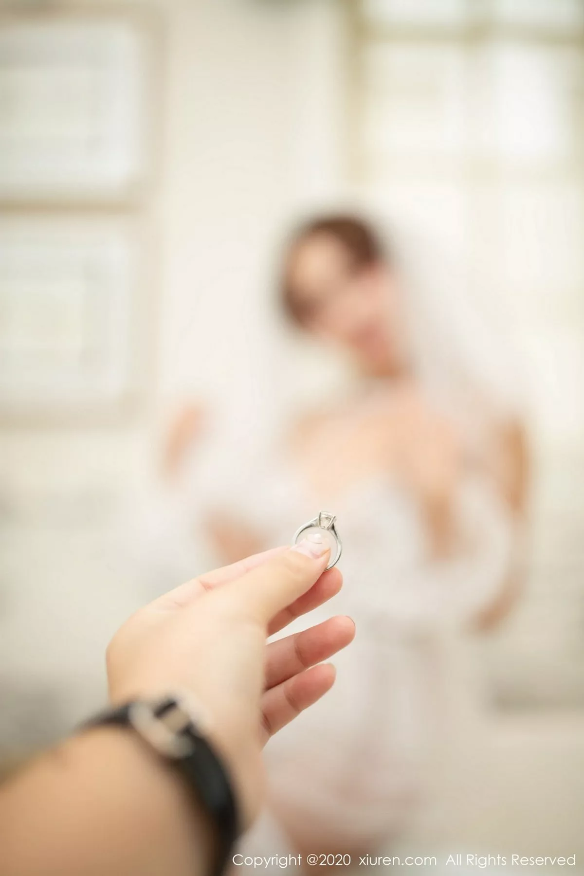 秀人集.com_[XiuRen秀人网]No.2277_嫩模陶喜乐_lele梦幻婚纱主题私房薄纱半脱秀豪乳翘臀诱惑写真49P