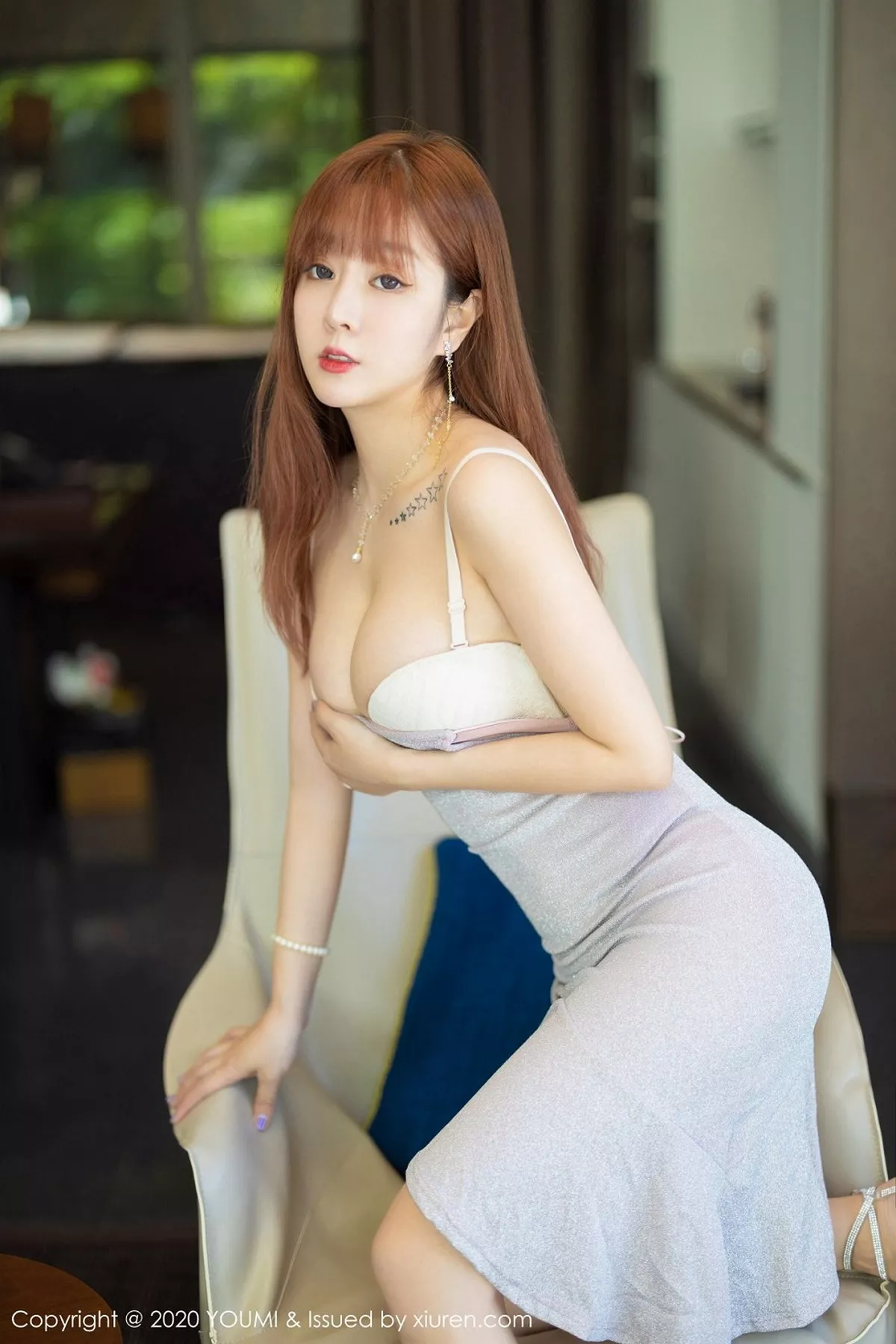 秀人集.com_[YouMi尤蜜荟]Vol.480_女神王雨纯三亚旅拍璀璨吊裙半脱露丰乳肥臀撩人诱惑写真55P