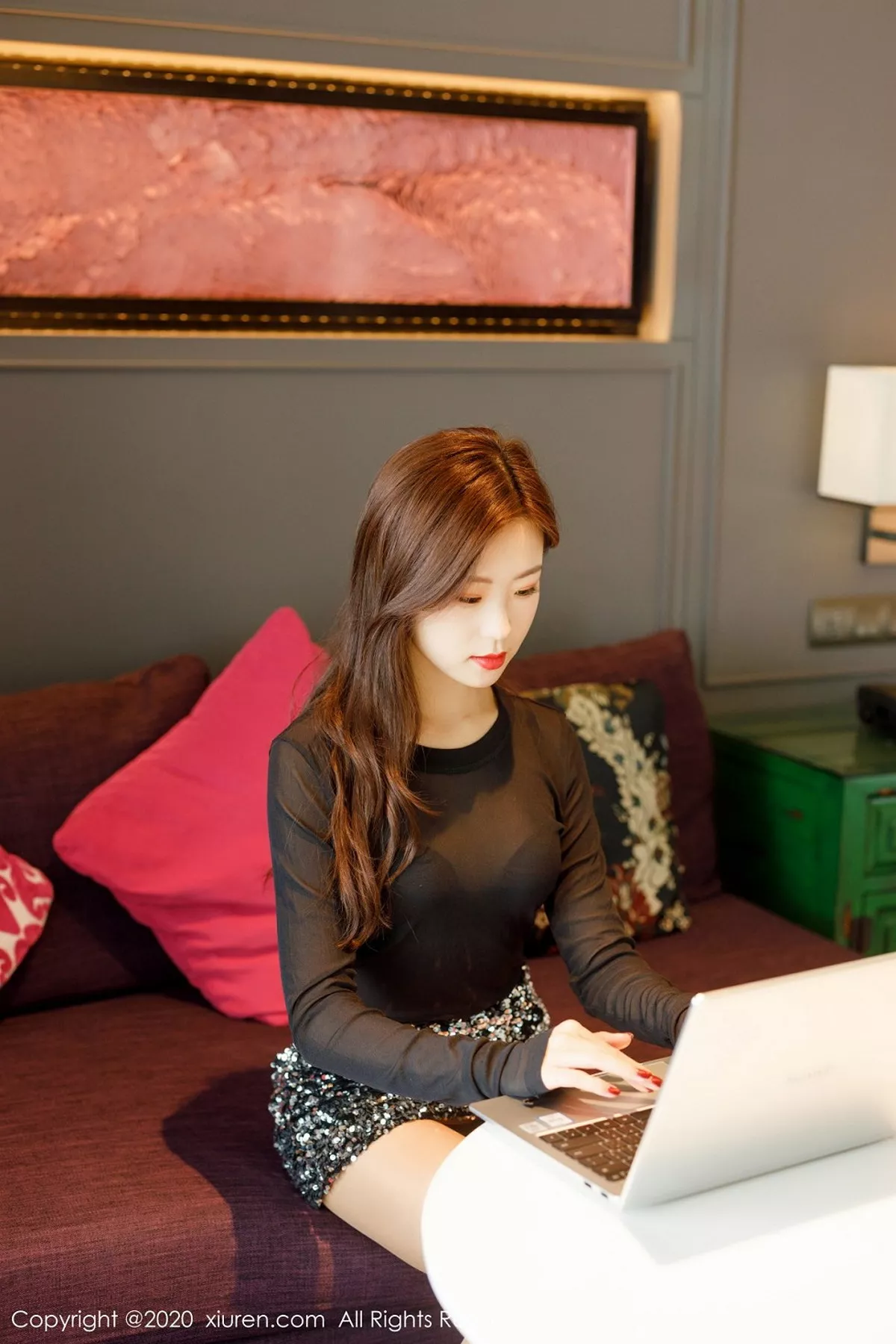 秀人集.com_[XiuRen秀人网]No.2325_嫩模杨紫嫣Cynthia私房床上超薄肉丝裤袜秀透视内裤诱惑写真67P