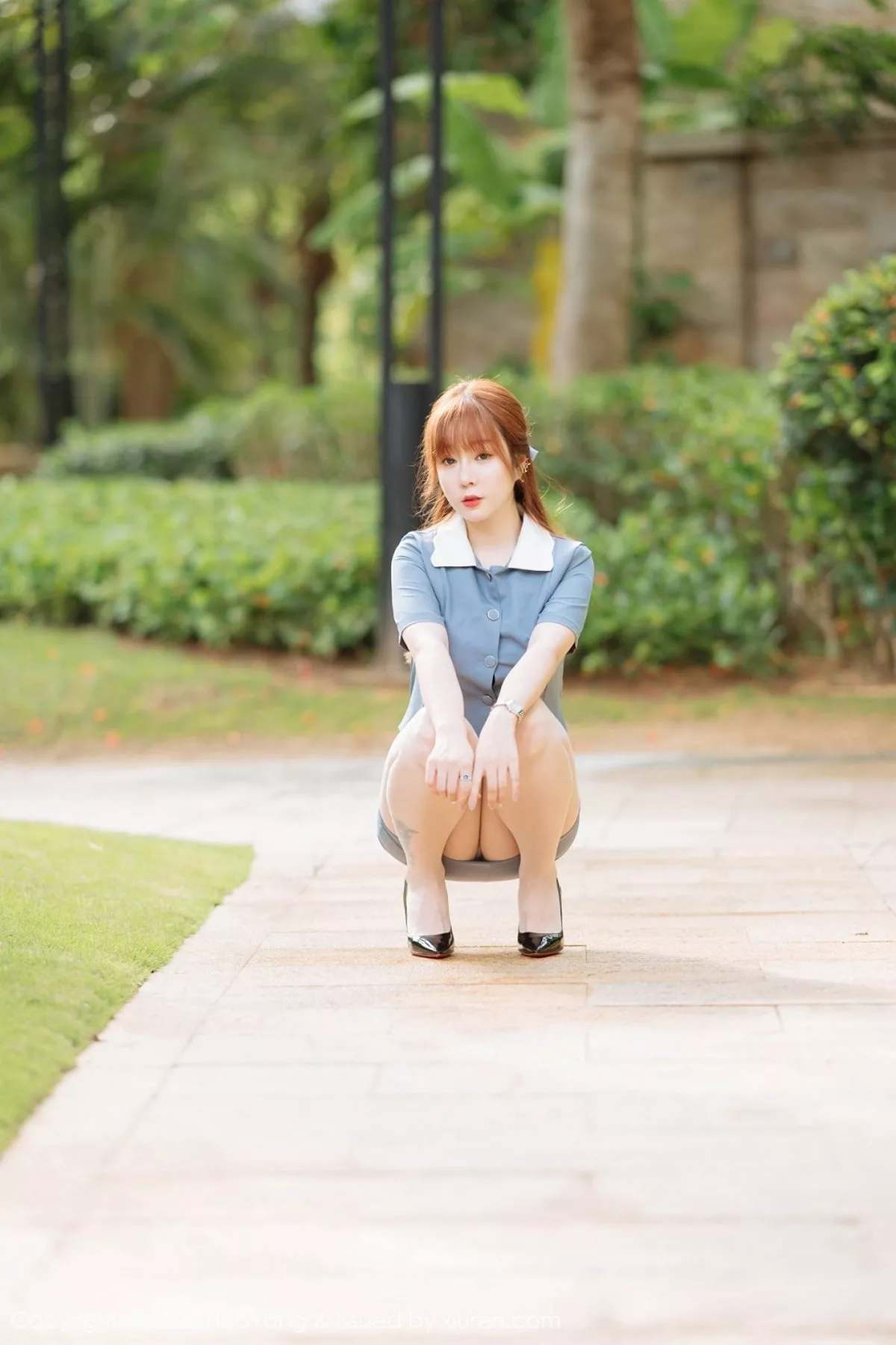 秀人集.com_[HuaYang花漾]Vol.257_女神王雨纯三亚旅拍户外职业装配无内肉丝裤袜诱惑写真87P