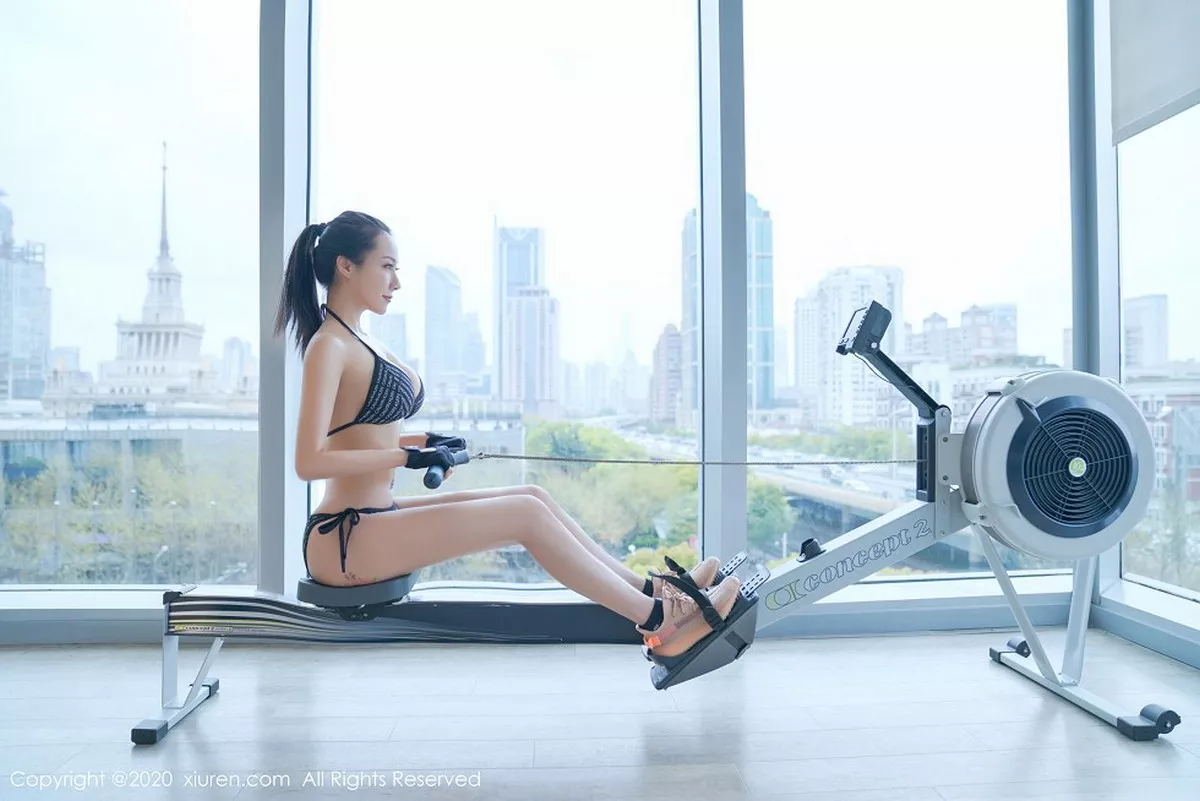 秀人集.com_[XiuRen秀人网]No.2264_性感御姐果儿Victoria健身房主题+浴室大尺度全裸极致诱惑写真62P