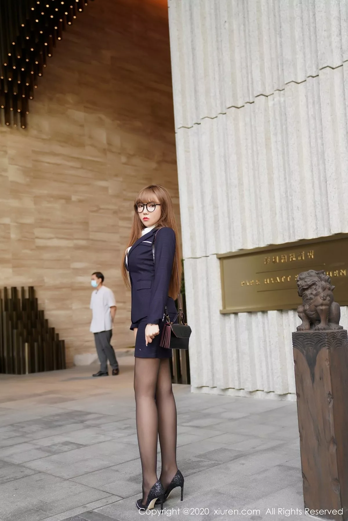 秀人集.com_[XiuRen秀人网]No.2396_嫩模柴婉艺Averie剧情故事主题职业制服配开档黑丝裤袜诱惑写真88P