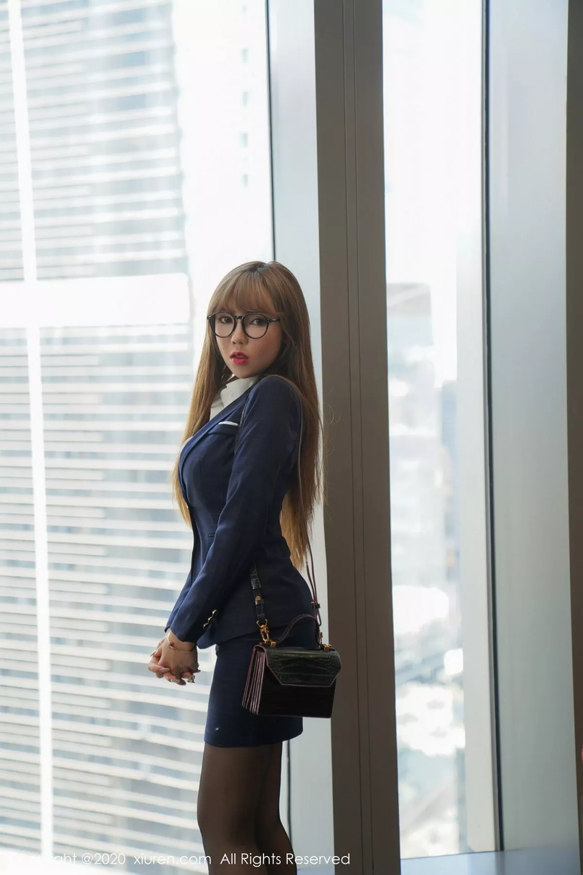 秀人集.com_[XiuRen秀人网]No.2396_嫩模柴婉艺Averie剧情故事主题职业制服配开档黑丝裤袜诱惑写真88P