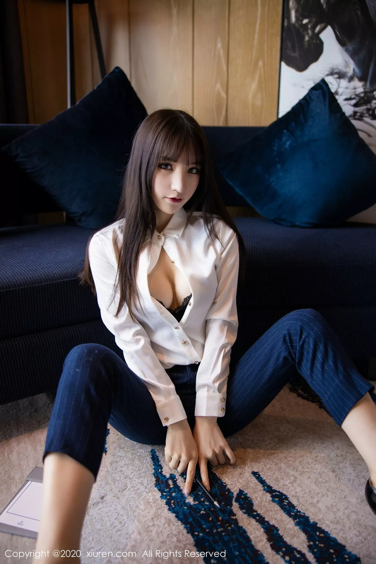 秀人集.com_[XiuRen秀人网]No.2356_女神周于希Sandy酒店私人管家主题私房肉丝裤袜秀美腿诱惑写真73P