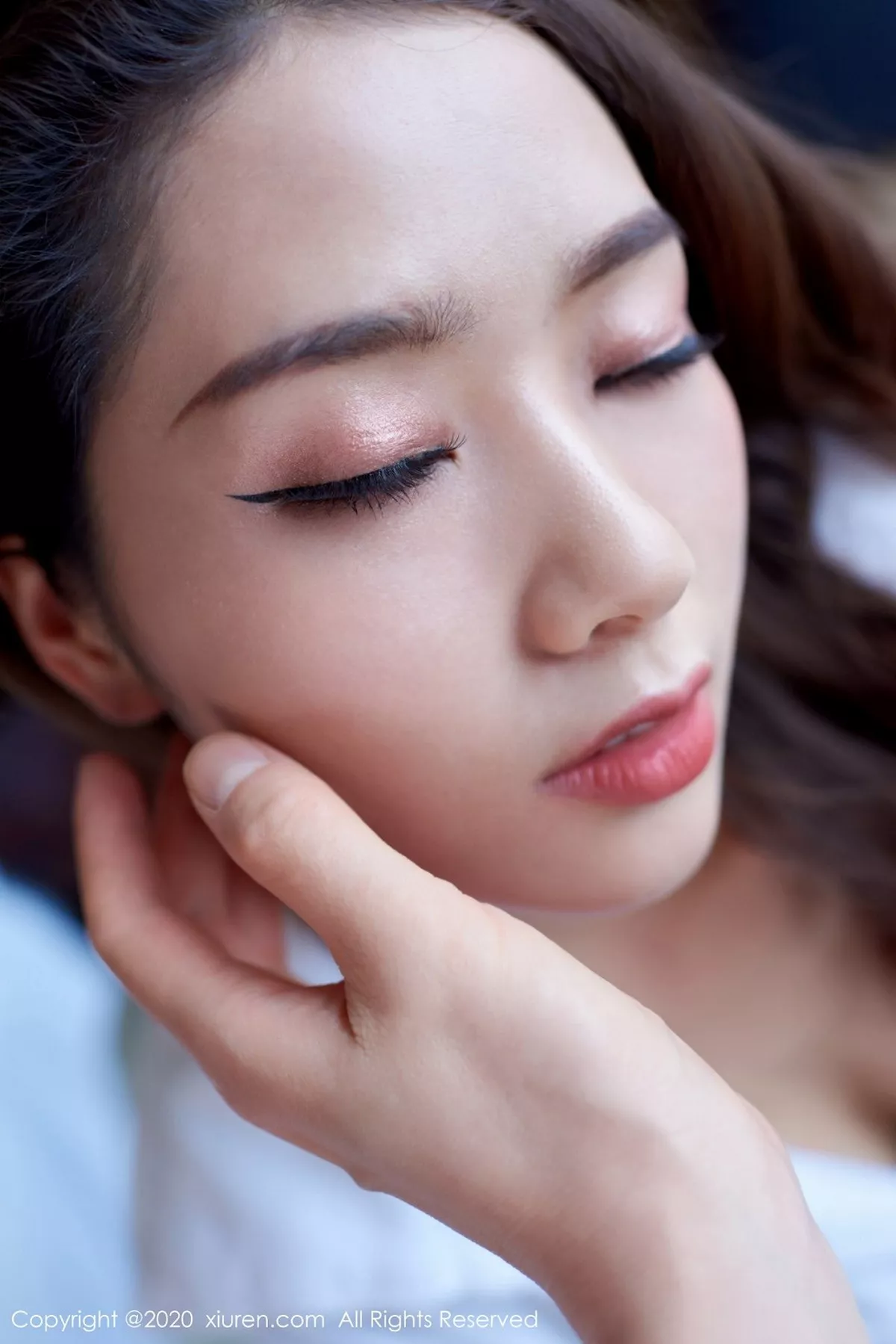 秀人集.com_[XiuRen秀人网]No.2427_嫩模方子萱私房脱白衬衣露性感黑色透视内衣撩人诱惑写真53P