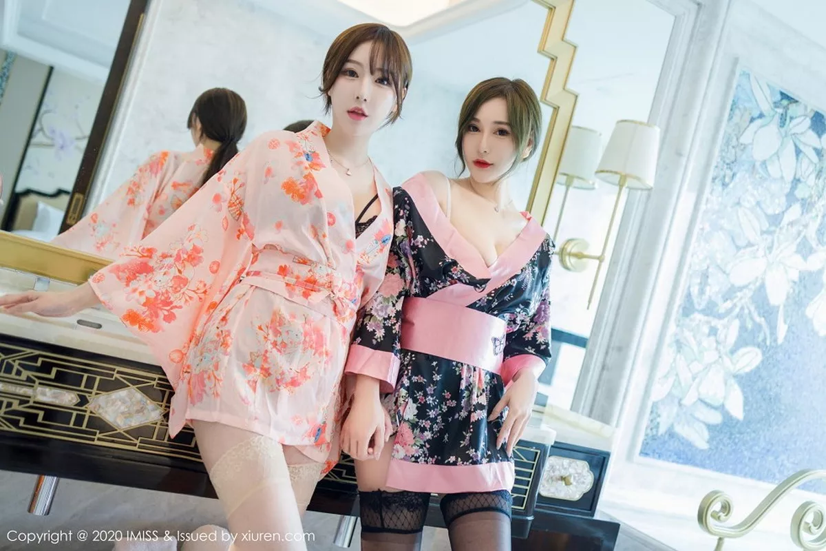 秀人集.com_[IMISS爱蜜社]Vol.493_丽质模特Lavinia肉肉＆LindaLinda私房性感内衣完美诱惑写真73P