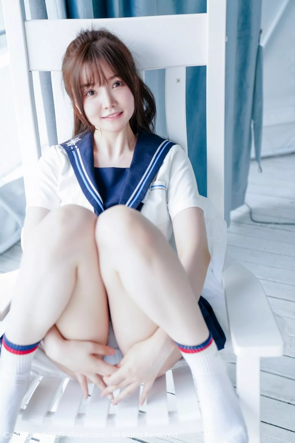 秀人集.com_[XiuRen秀人网]No.2629_女神糯美子Mini三亚旅拍经典学生制服主题私房捆绑撩人诱惑写真45P