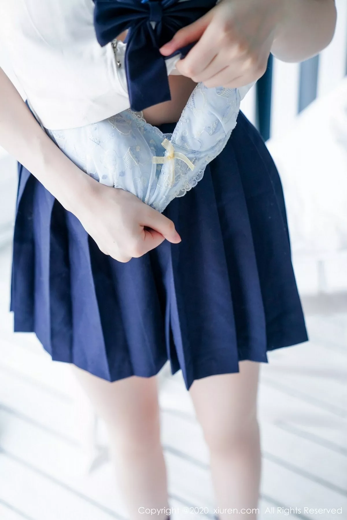 秀人集.com_[XiuRen秀人网]No.2629_女神糯美子Mini三亚旅拍经典学生制服主题私房捆绑撩人诱惑写真45P