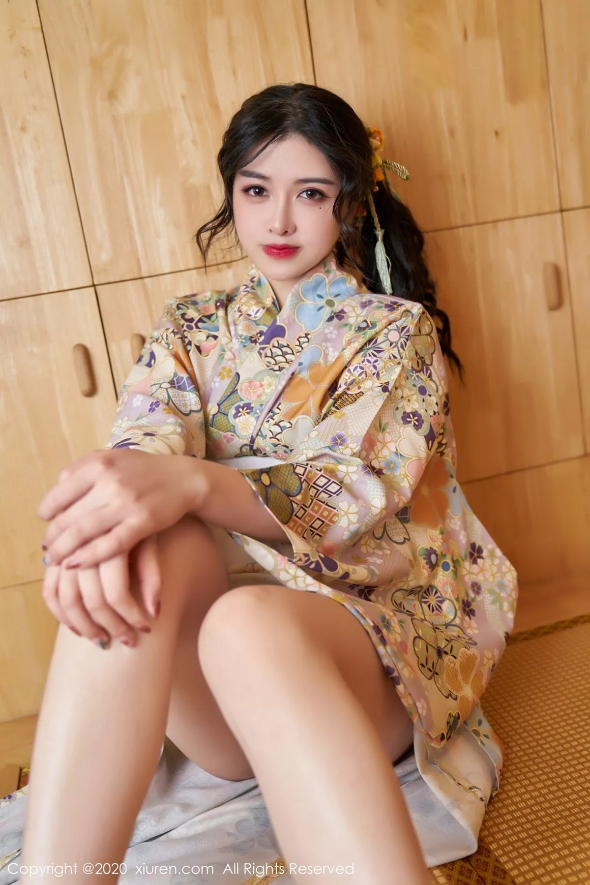 秀人集.com_[XiuRen秀人网]No.2853_嫩模韩静安私房花色性感和服半撩露白嫩翘臀美腿完美诱惑写真65P