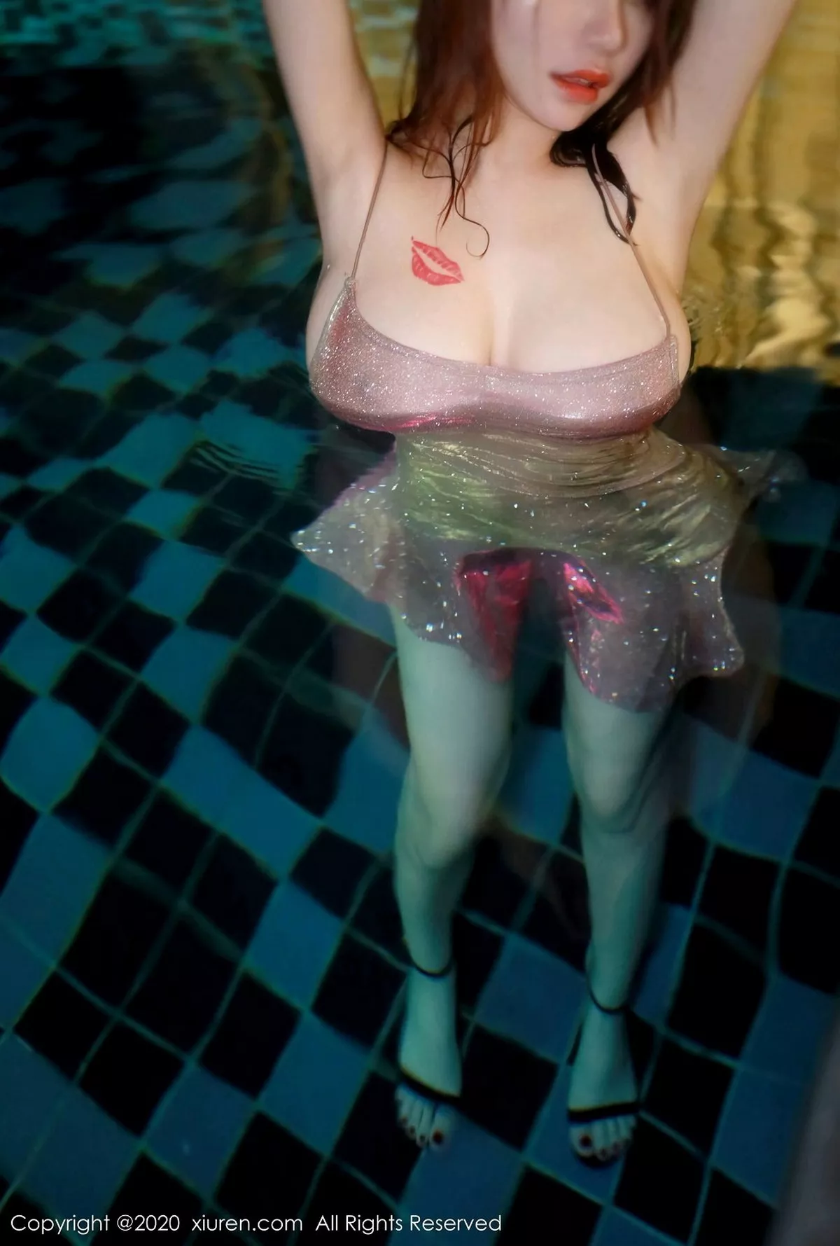 秀人集.com_[XiuRen秀人网]No.2779_嫩模美七Mia泳池闪亮吊带裙湿身秀傲人豪乳极致诱惑写真63P