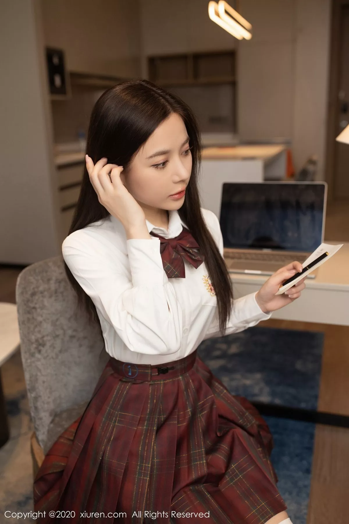 秀人集.com_[XiuRen秀人网]No.2904_嫩模鱼子酱便利贴游戏主题私房半脱蕾丝内衣露豪乳极致诱惑写真66P