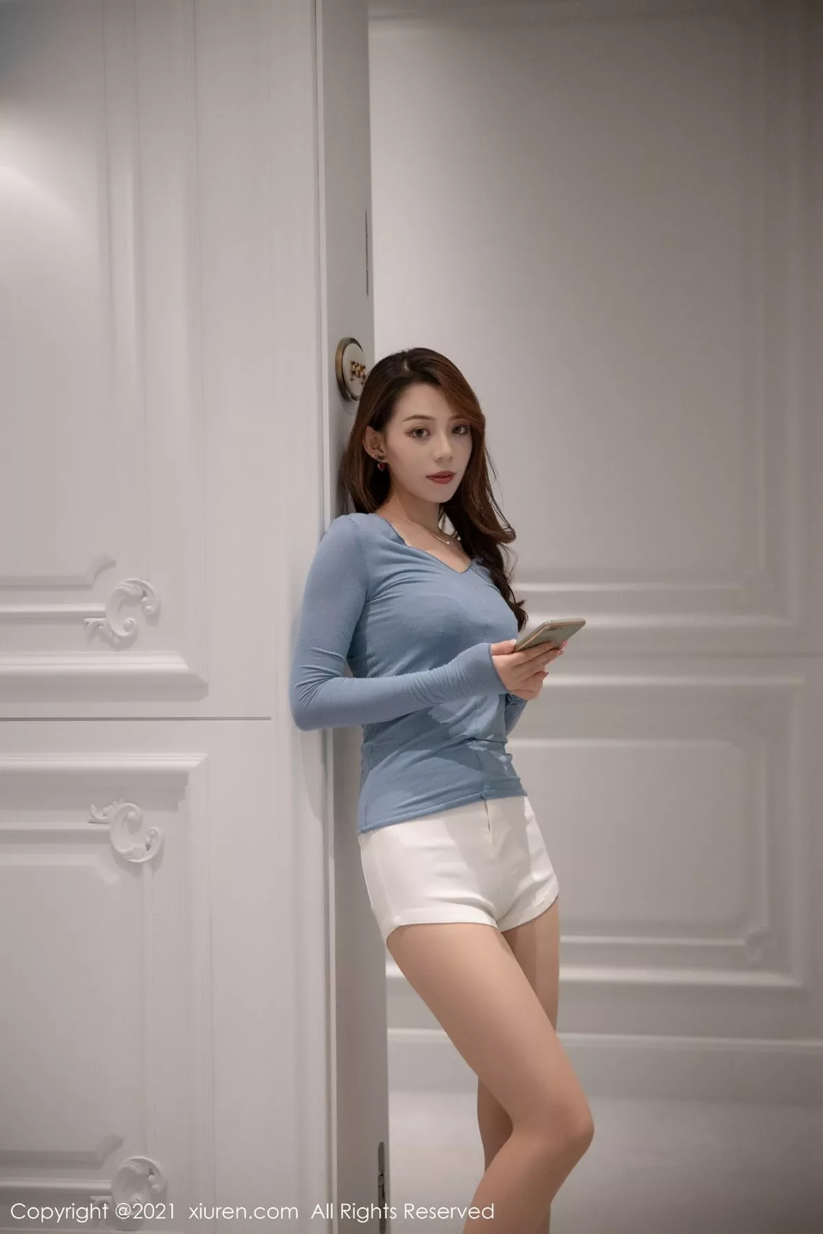 秀人集.com_[XiuRen秀人网]No.3000_嫩模言沫都市丽人服饰床上脱超薄肉丝裤袜秀翘臀迷人诱惑写真82P