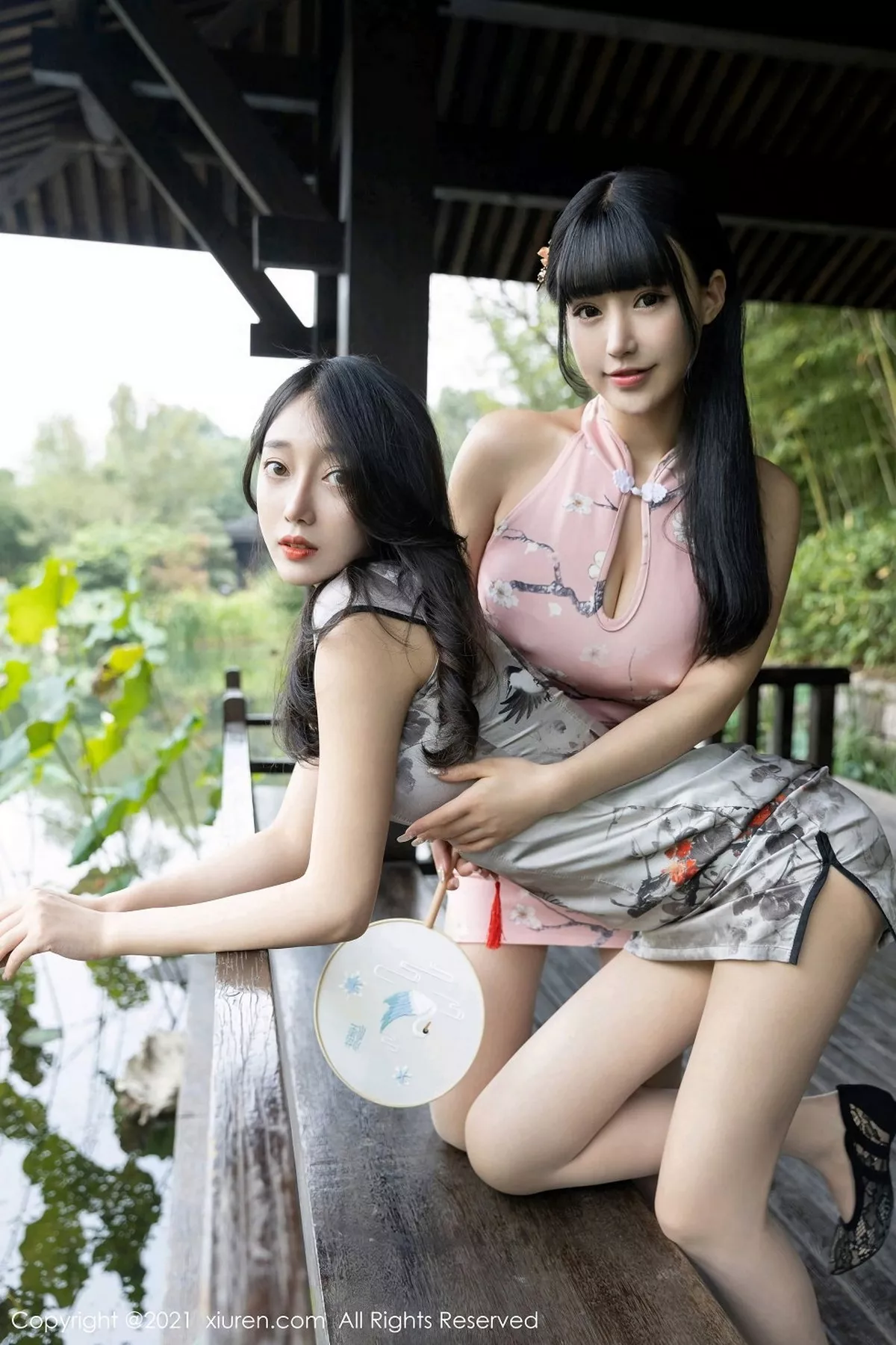 秀人集.com_[XiuRen秀人网]No.3008_嫩模朱可儿＆玥儿玥er户外女同系列露傲人豪乳诱惑写真63P