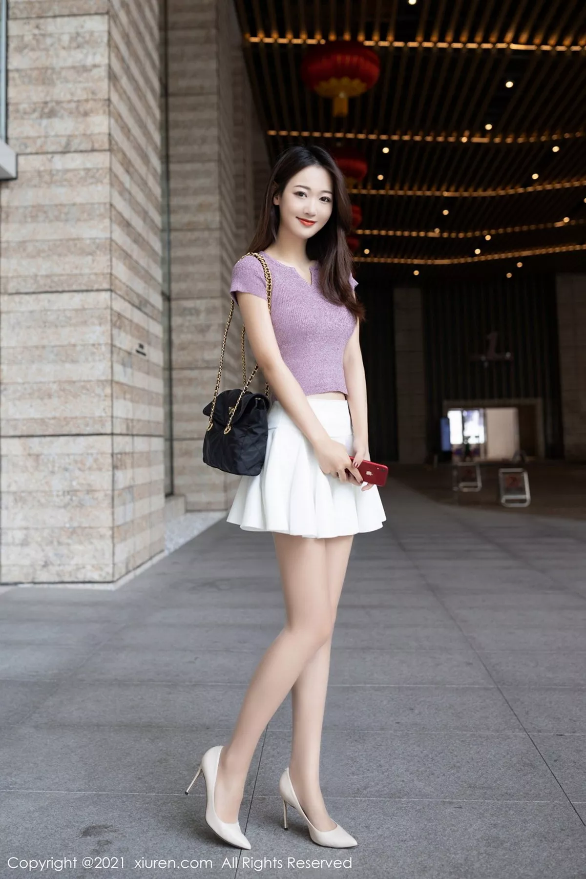 秀人集.com_[XiuRen秀人网]No.3090_嫩模唐安琪星瑶尾随主题床上性感内衣配开档肉丝裤袜诱惑写真82P