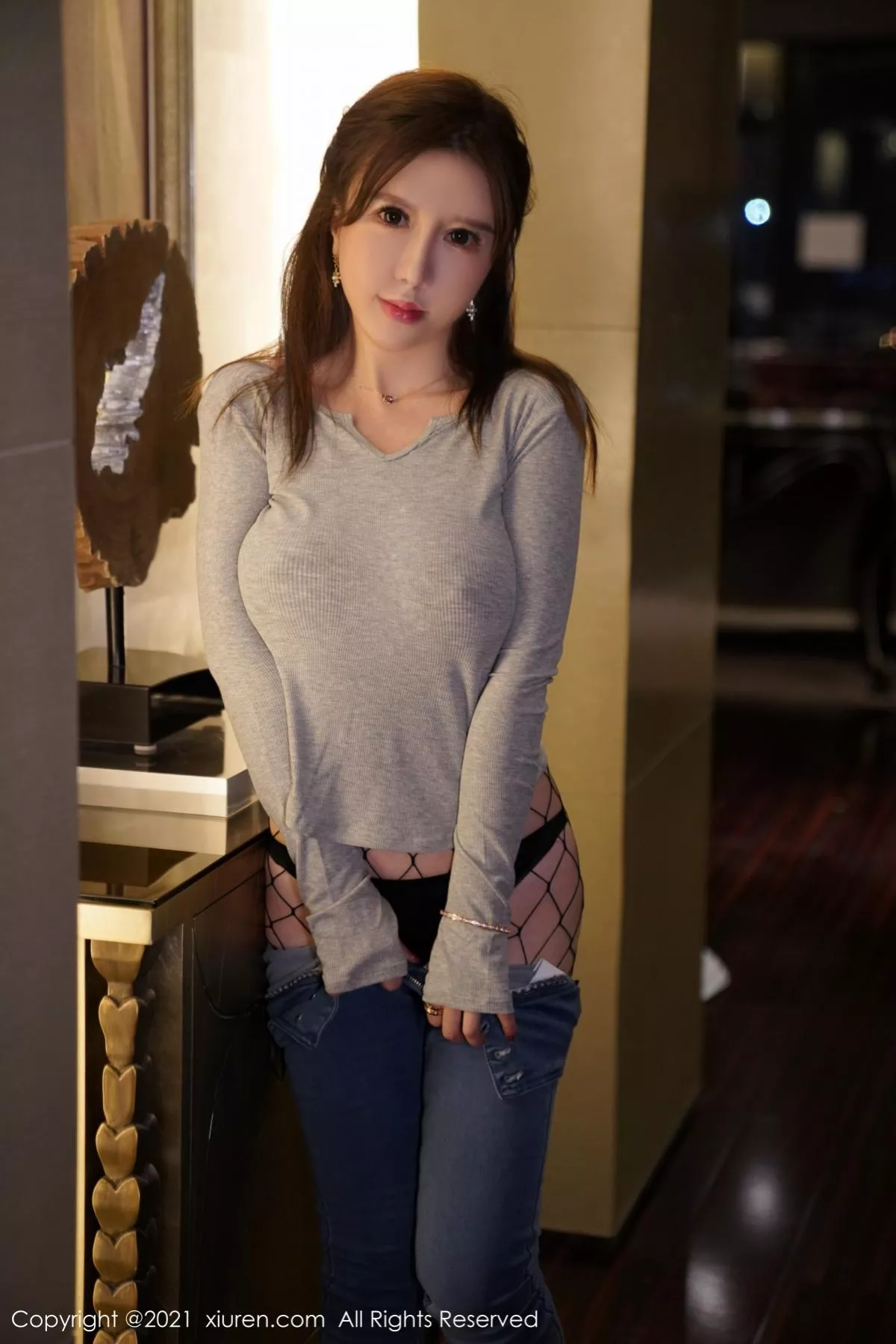 秀人集.com_[XiuRen秀人网]No.3168_嫩模Lucky沈欢欣双人拉拉主题私房露豪乳遮点极致诱惑写真56P