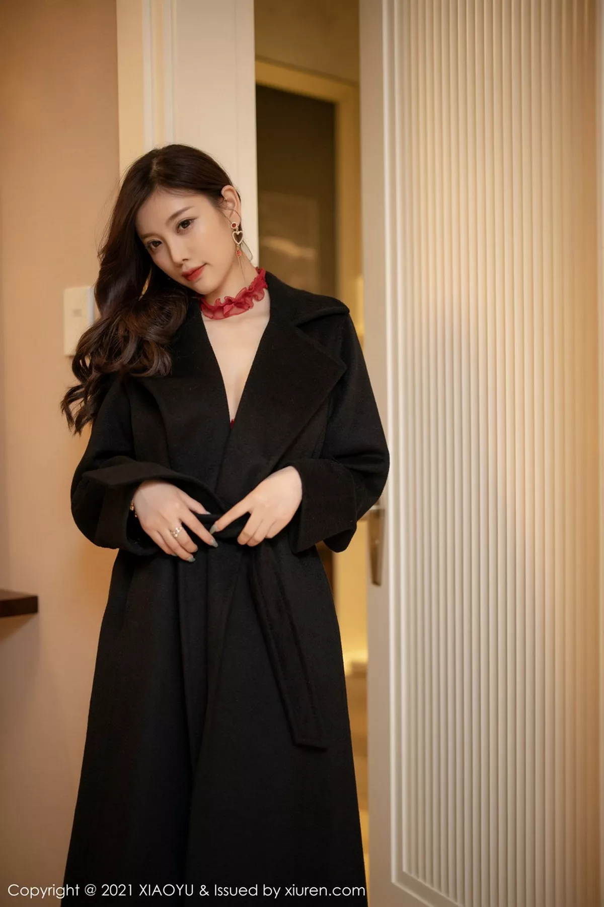 秀人集.com_[XiaoYu画语界]Vol.469_女神杨晨晨sugar成都旅拍红色情趣内衣配红色吊袜火辣诱惑写真63P