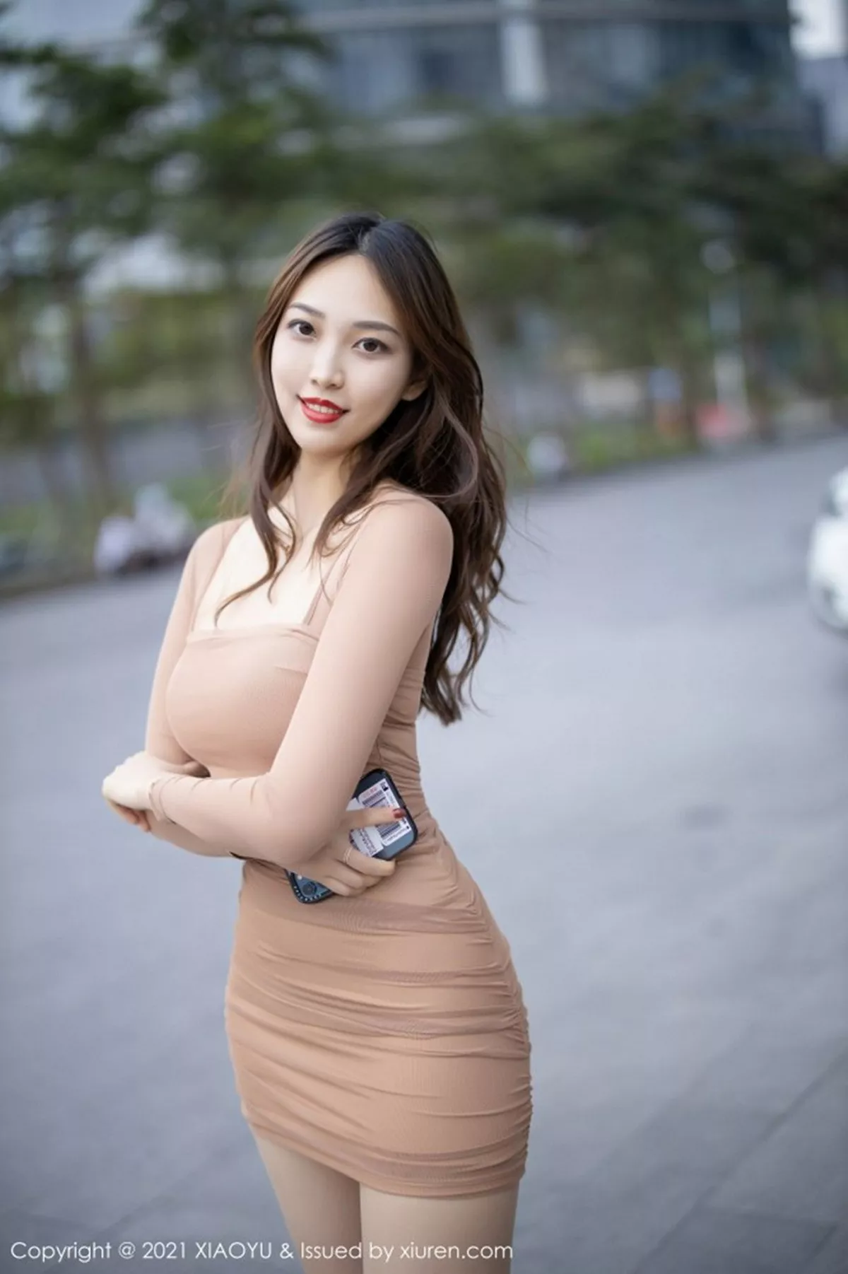 秀人集.com_[XiaoYu画语界]Vol.471_嫩模郑颖姗Bev紧身连身裙半撩露无内肉丝裤袜秀翘臀诱惑写真66P