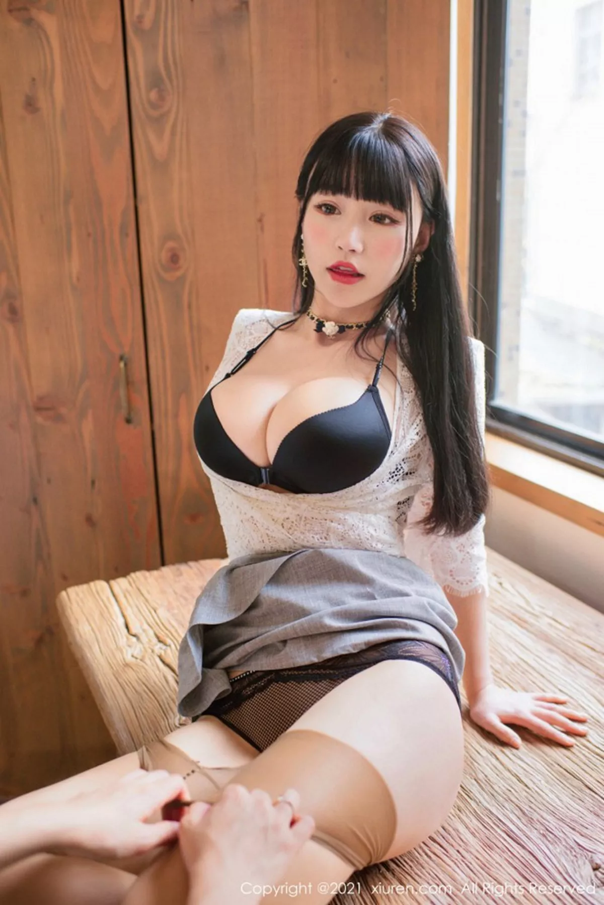 秀人集.com_[XiuRen秀人网]No.3125_女神朱可儿Flower图书馆续集私房情趣捆绑撕扯丝袜撩人诱惑写真51P