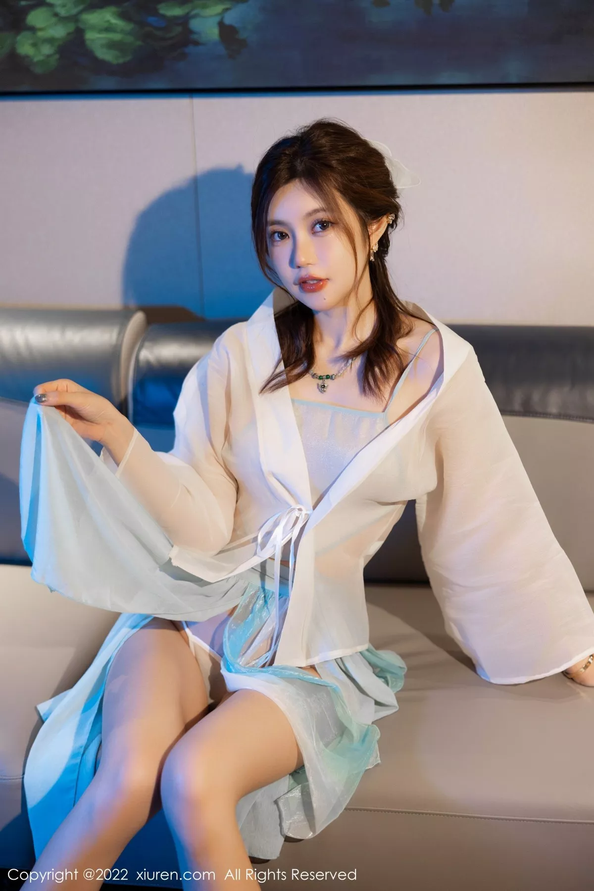 秀人集.com_[XiuRen秀人网]No.5219_女神绮里嘉ula海南心愿旅拍白色轻透古装肚兜秀完美身材诱惑写真62P