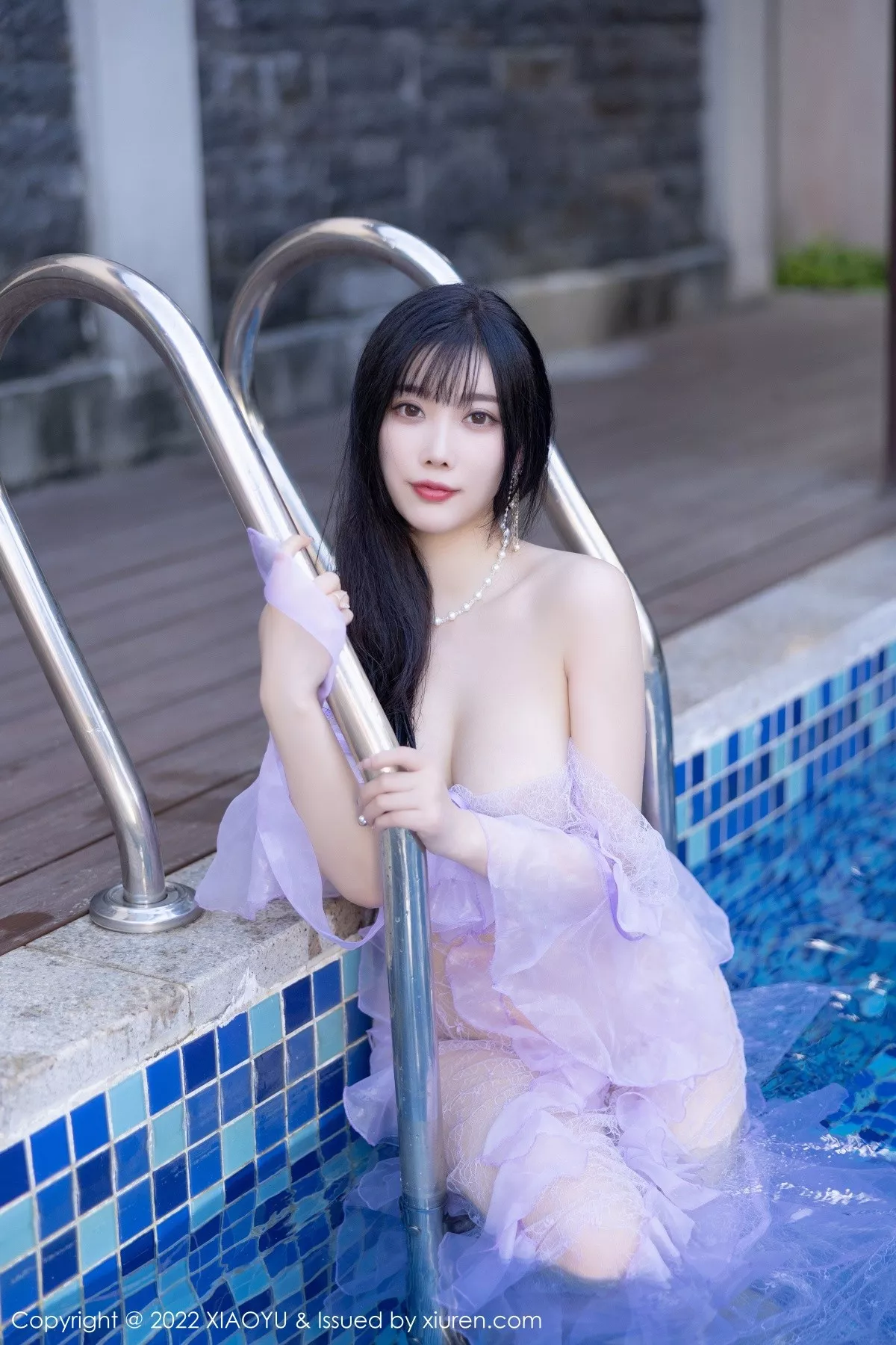 秀人集.com_[XiaoYu画语界]Vol.816_女神杨晨晨Yome海南旅拍户外泳池轻透长裙秀完美身材诱惑写真83P