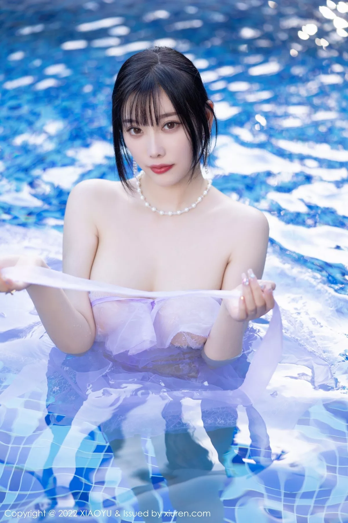 秀人集.com_[XiaoYu画语界]Vol.816_女神杨晨晨Yome海南旅拍户外泳池轻透长裙秀完美身材诱惑写真83P