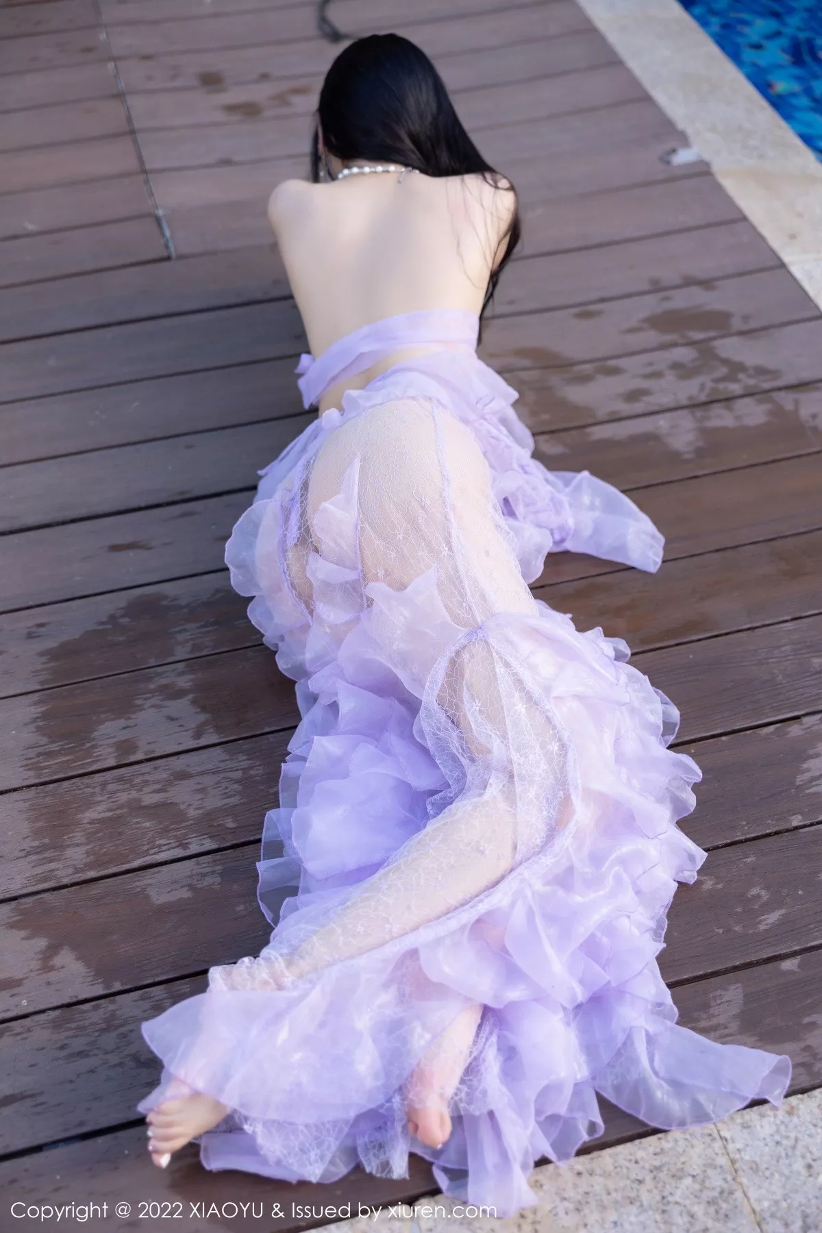 秀人集.com_[XiaoYu画语界]Vol.816_女神杨晨晨Yome海南旅拍户外泳池轻透长裙秀完美身材诱惑写真83P