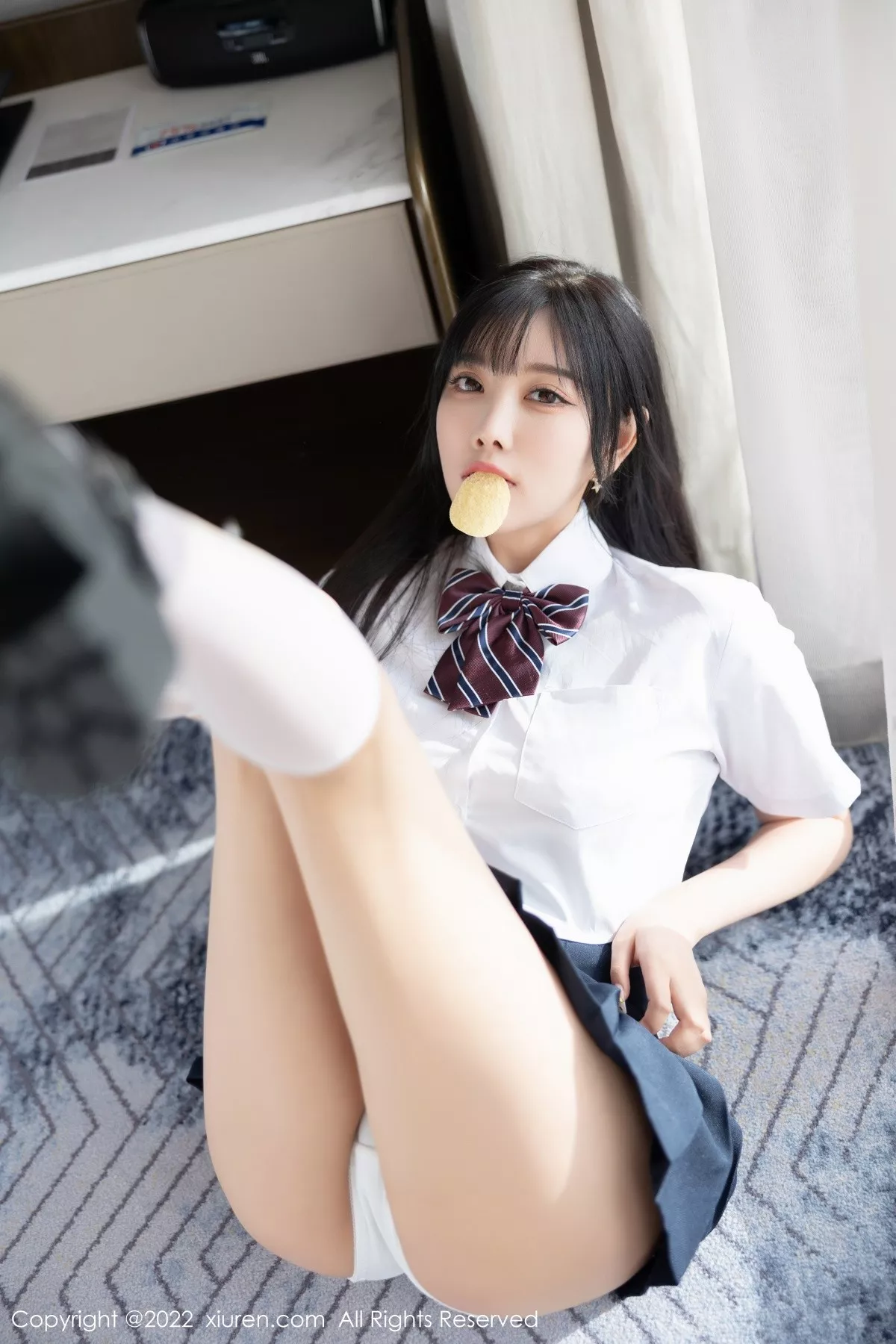 秀人集.com_[XiuRen秀人网]No.5338_女神杨晨晨Yome清爽学妹制服露蕾丝内衣秀完美身材诱惑写真82P