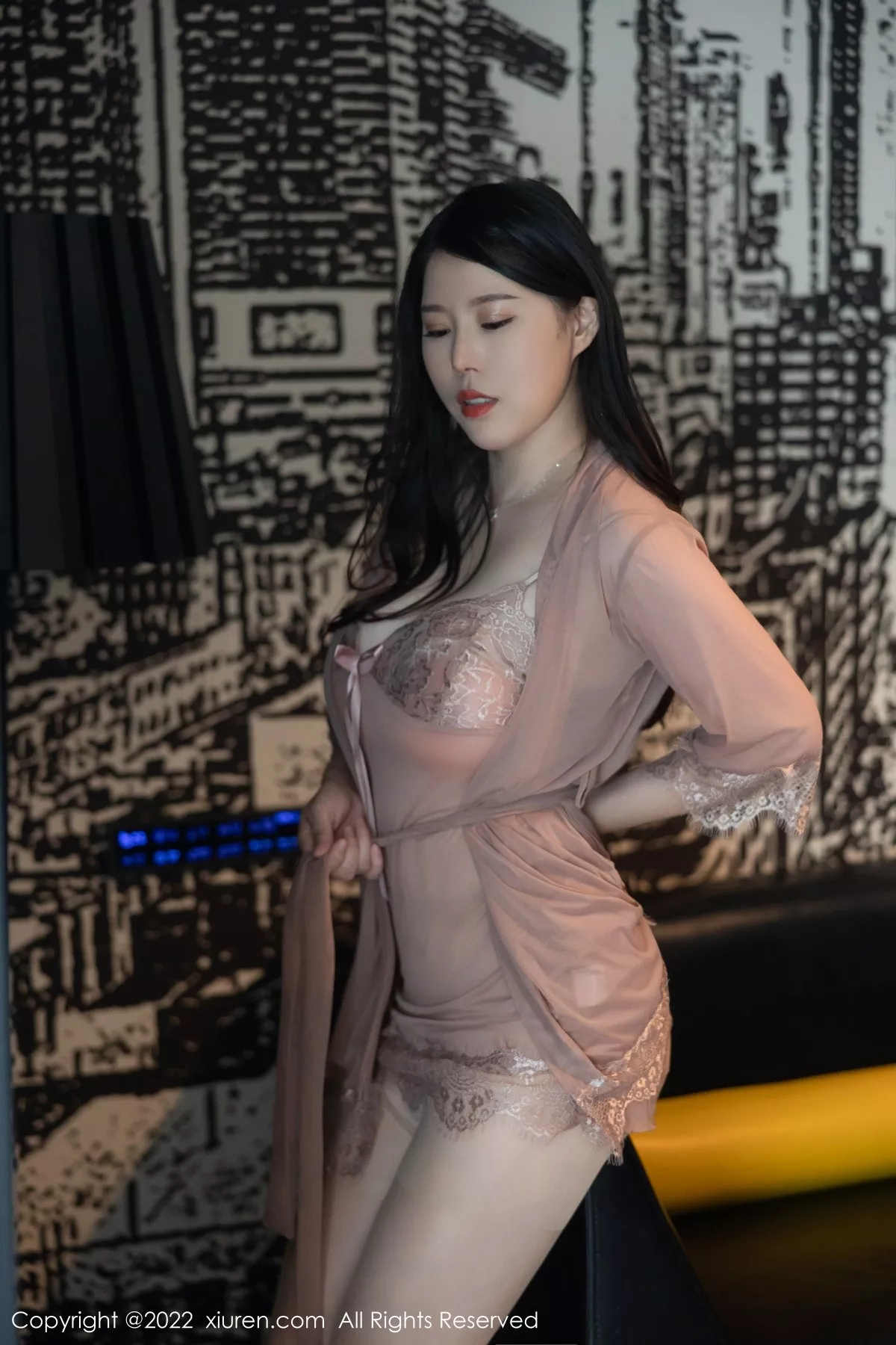 秀人集.com_[XiuRen秀人网]No.5641_模特白茹雪性感浅色薄纱睡衣服配超薄肉丝秀惹火身材诱惑写真75P