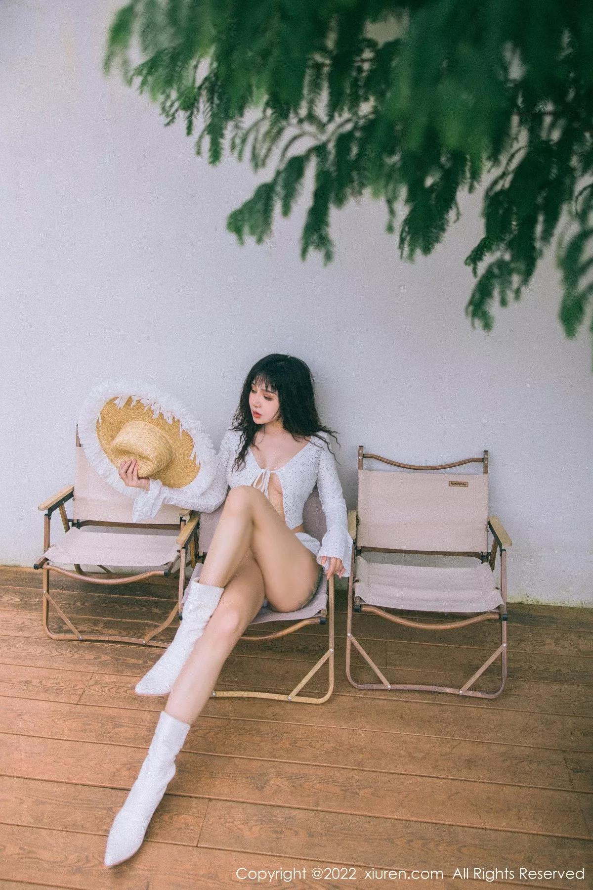 秀人集.com_[XiuRen秀人网]No.5683_模特文静儿户外性感白色缕空服饰秀魔鬼身材浑圆翘臀诱惑写真84P