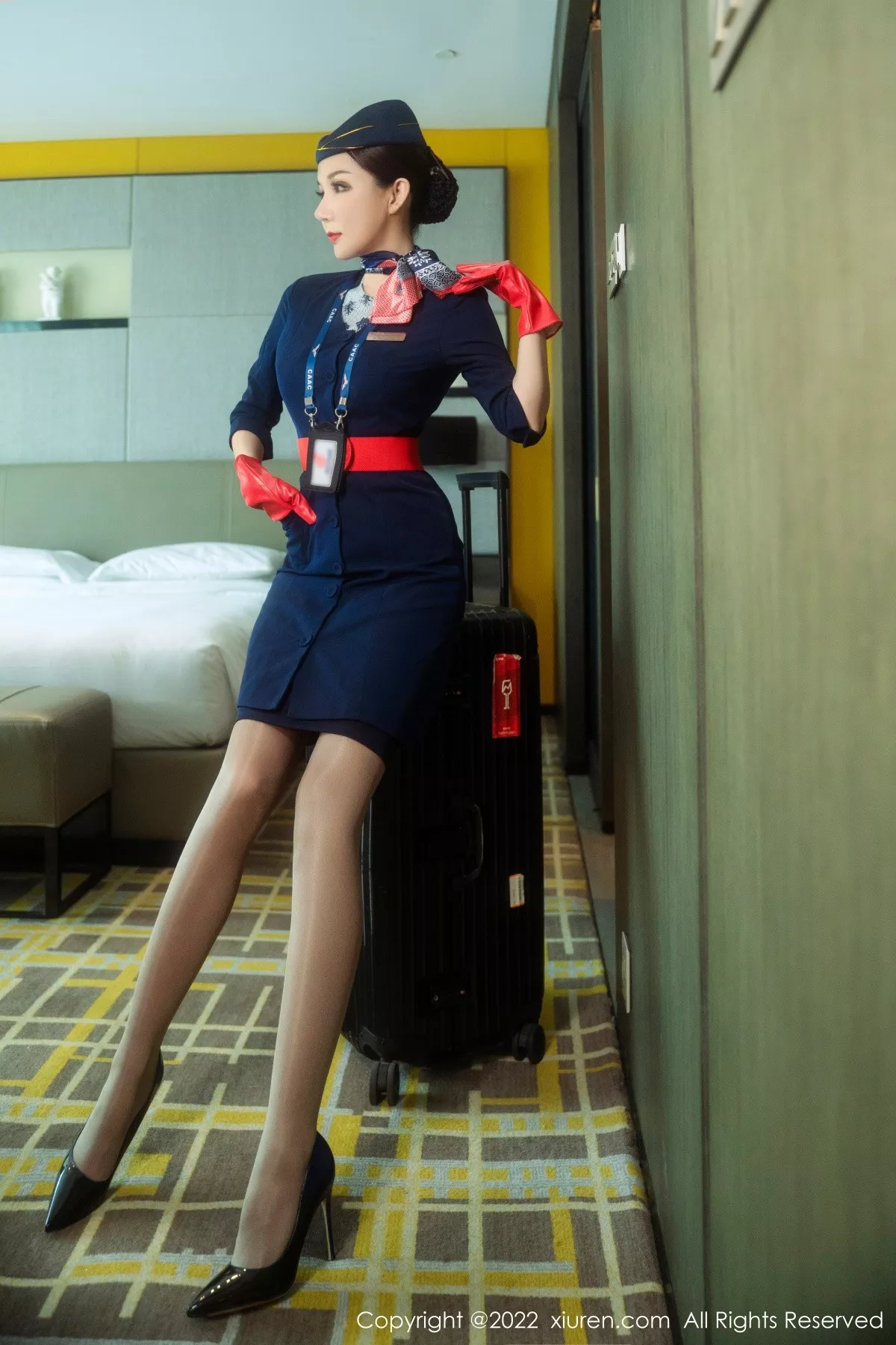 秀人集.com_[XiuRen秀人网]No.5609_模特陈怡曼御姐空乘系列私房半脱露透视内衣秀惹火身材诱惑写真61P