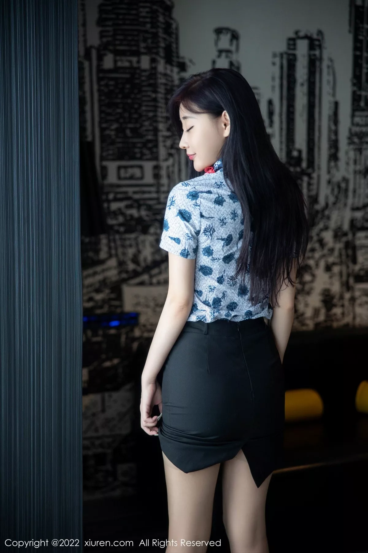 秀人集.com_[XiuRen秀人网]No.5618_模特顾楚楚maily脱性感空姐制服露紫色内衣配超薄黑丝诱惑写真87P