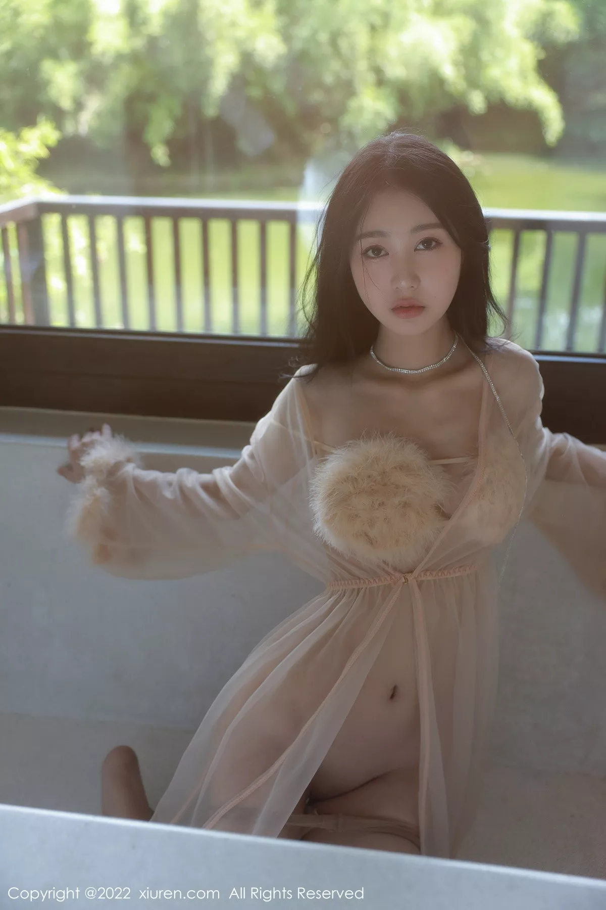 秀人集.com_[XiuRen秀人网]No.5796_模特谢晚晚浅色薄纱轻透情趣服配超薄肉丝秀惹火身材诱惑写真58P