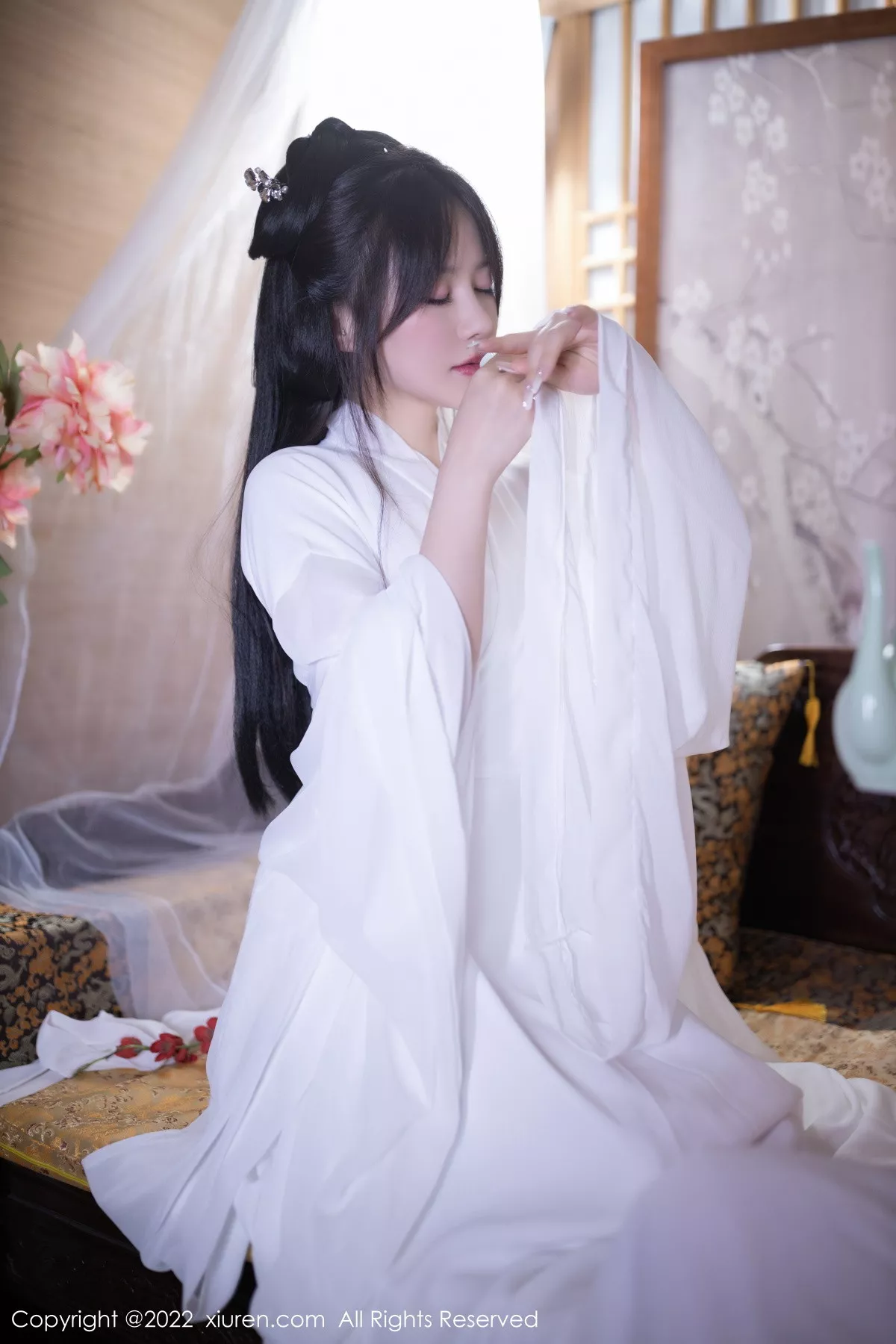 秀人集.com_[XiuRen秀人网]No.5811_模特鱼子酱Fish古筝弹奏情节古装服饰秀曼妙身姿性感迷人写真82P