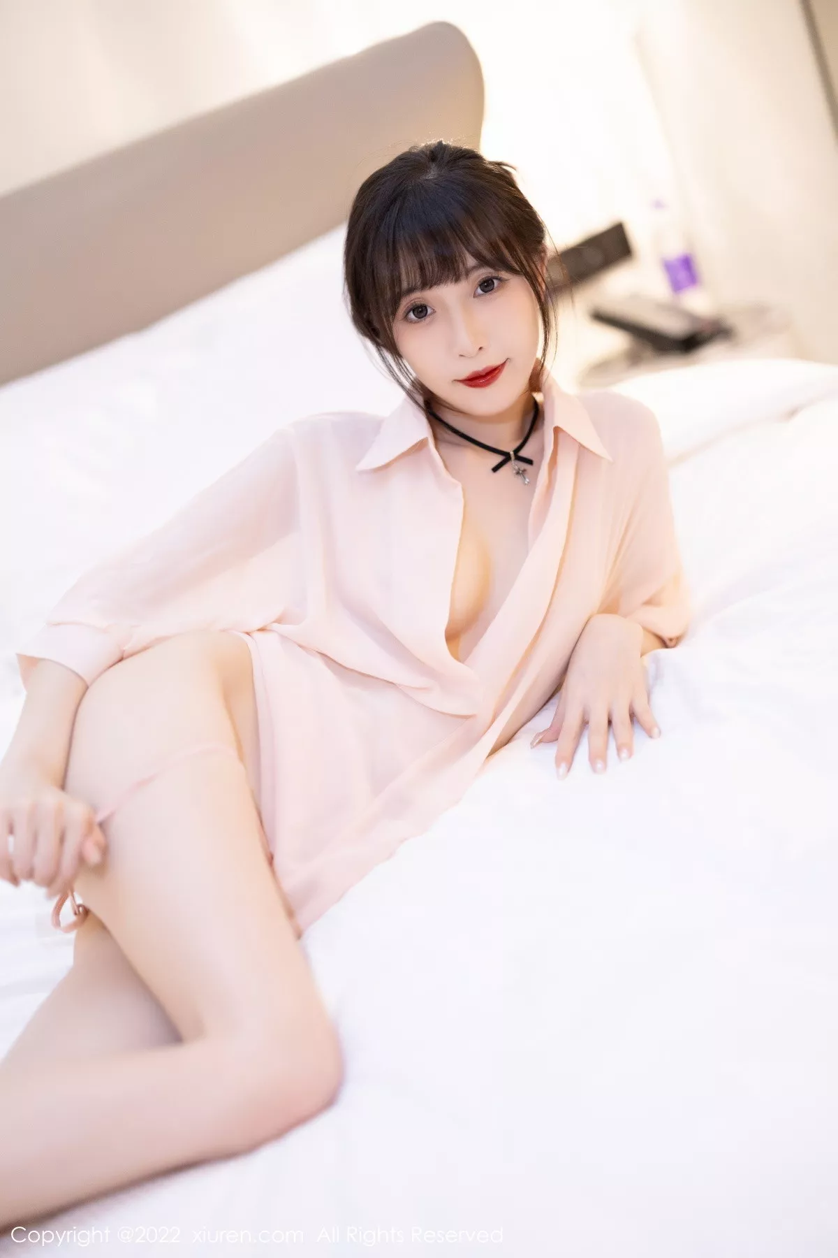 秀人集.com_[XiuRen秀人网]No.5831_模特林星阑黑色露肩上衣配红色皮质短裙秀超薄无内黑丝诱惑写真88P