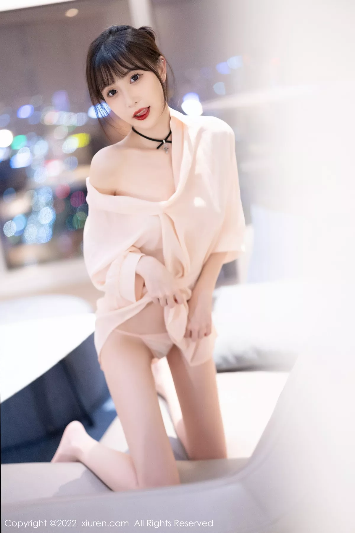 秀人集.com_[XiuRen秀人网]No.5831_模特林星阑黑色露肩上衣配红色皮质短裙秀超薄无内黑丝诱惑写真88P