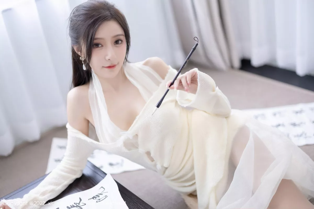 秀人集.com_[XiuRen秀人网]No.5846_女神王馨瑶yanni性感白色连衣裙配超薄肉丝秀翘臀美腿诱惑写真87P