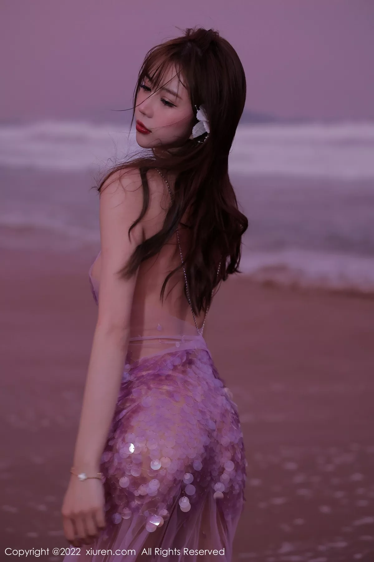 秀人集.com_[XiuRen秀人网]No.5890_模特tina_甜仔海南旅拍沙滩场景粉色真空裙秀凹凸身材诱惑写真53P