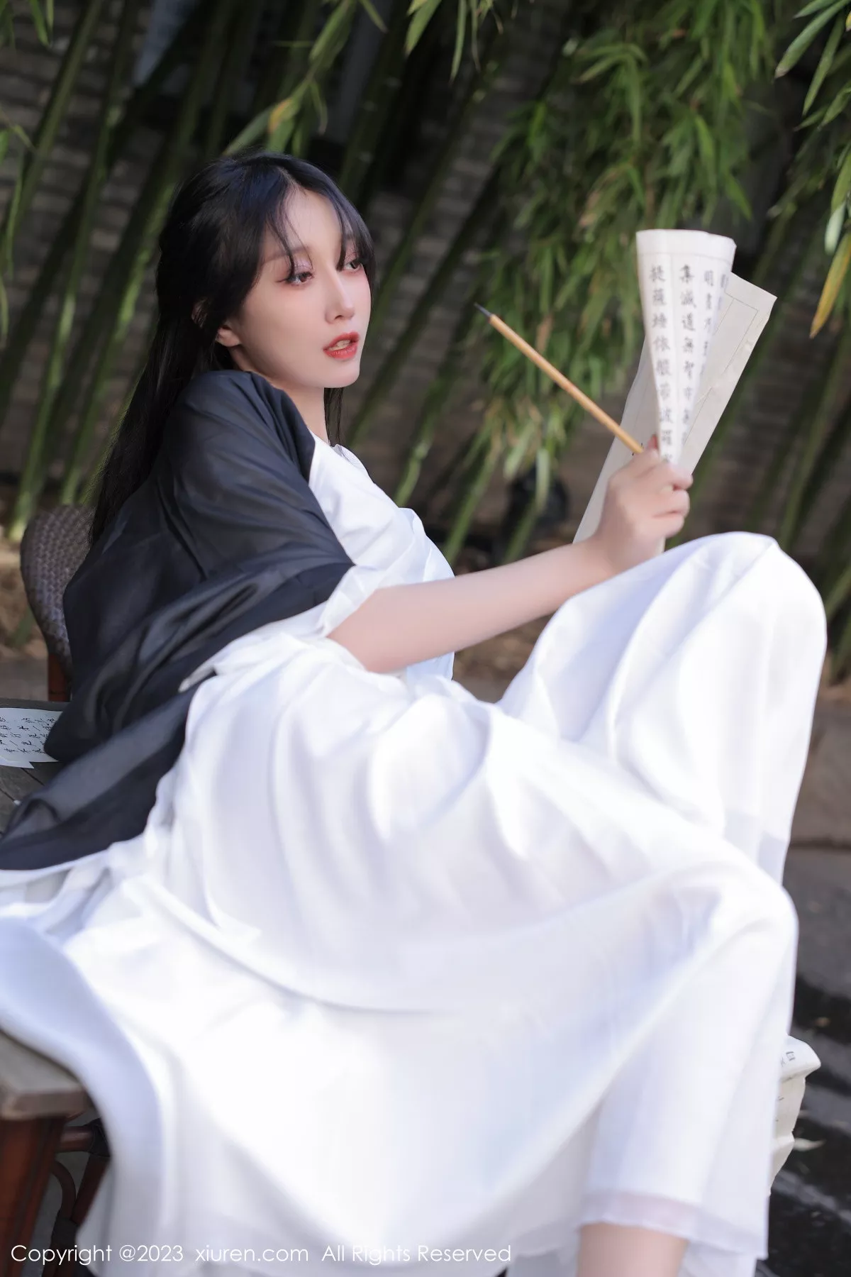 秀人集.com_[XiuRen秀人网]No.6094_模特玥儿玥er海南旅拍脱白色古装服饰露性感内衣撩人诱惑写真55P