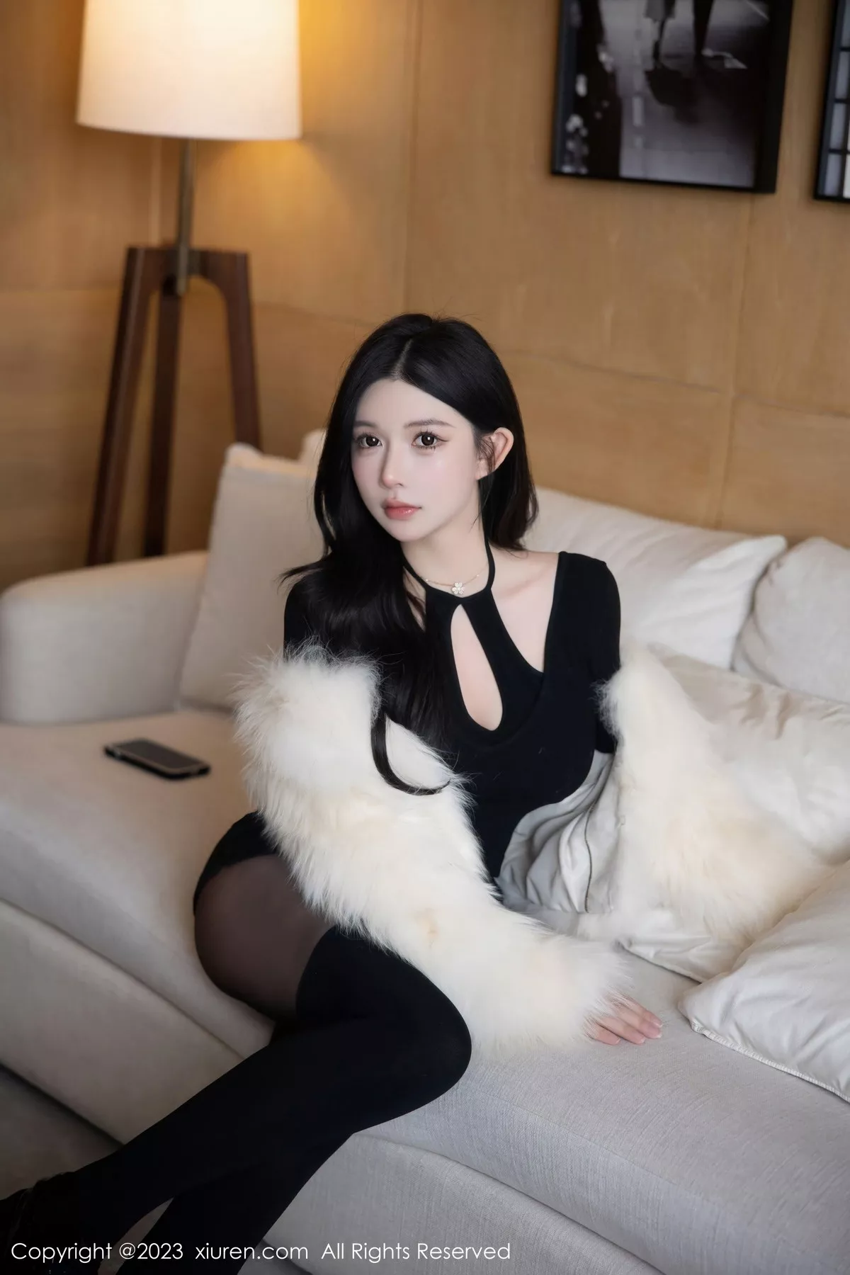 秀人集.com_[XiuRen秀人网]No.6212_模特林珊珊黑色收身服饰露性感黑色轻透蕾丝内衣极致诱惑写真81P