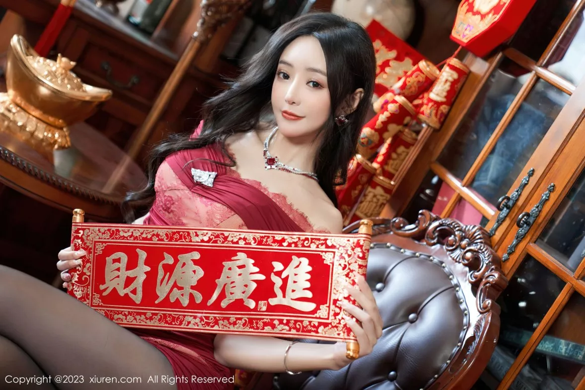 秀人集.com_[XiuRen秀人网]No.6164_女神王馨瑶yanni私房性感红色情趣内衣配魅惑黑丝撩人诱惑写真72P