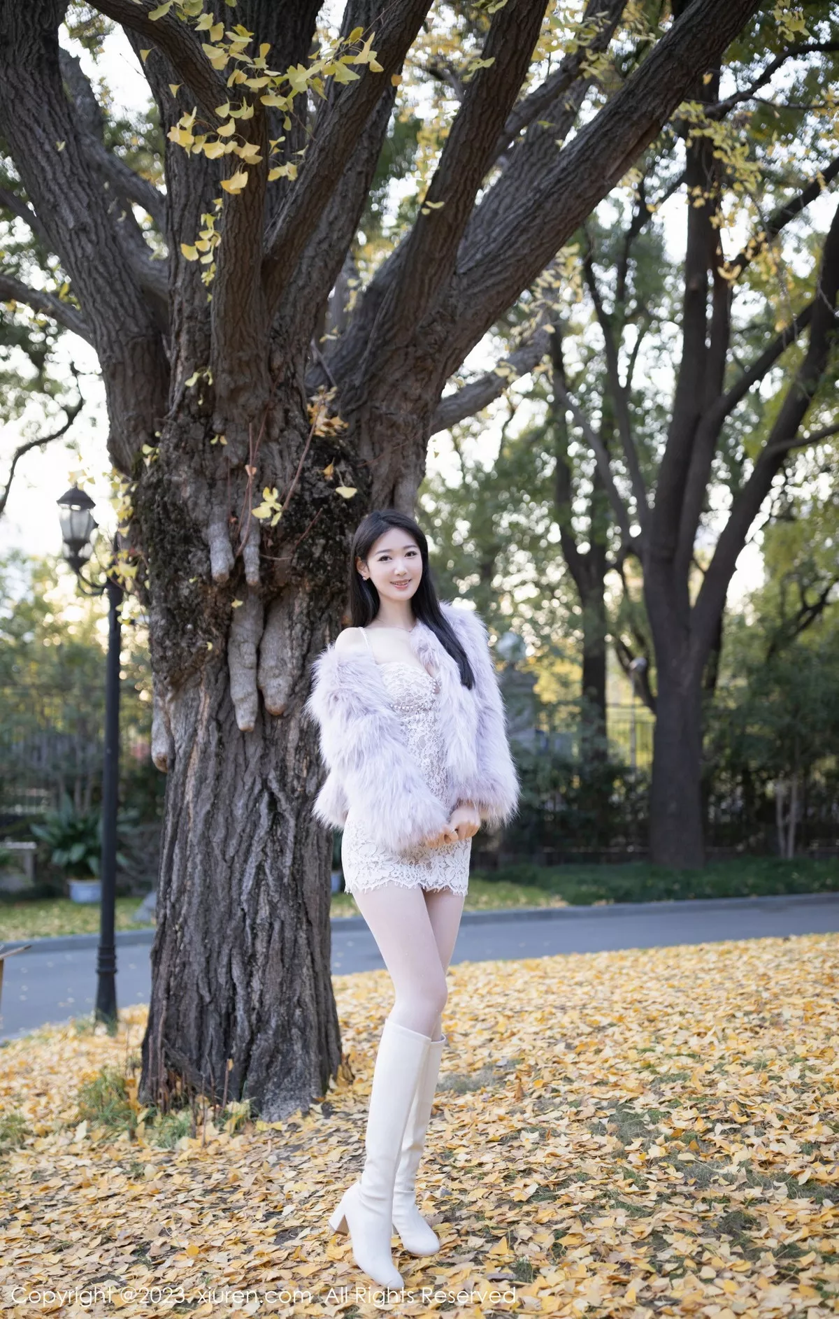 秀人集.com_[XiuRen秀人网]No.6331_模特唐安琪性感白色蕾丝吊带裙配开档白丝秀曼妙身姿诱惑写真79P